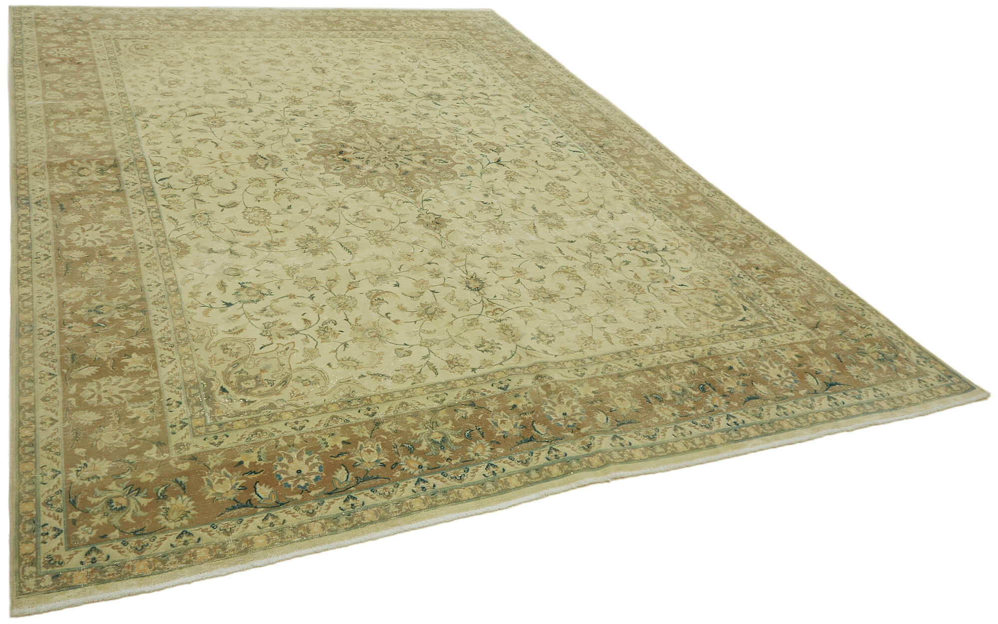 Beige Persian Handmade — 2.45 x 3.10