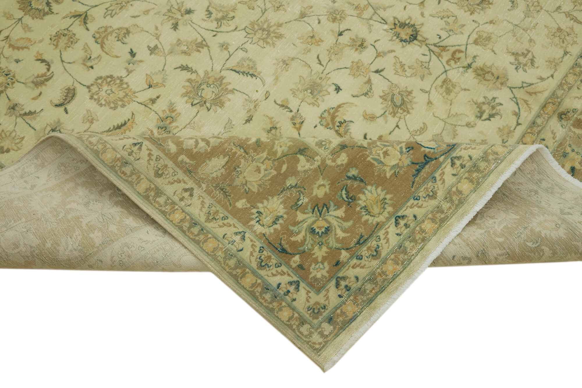 Beige Persian Handmade — 2.45 x 3.10