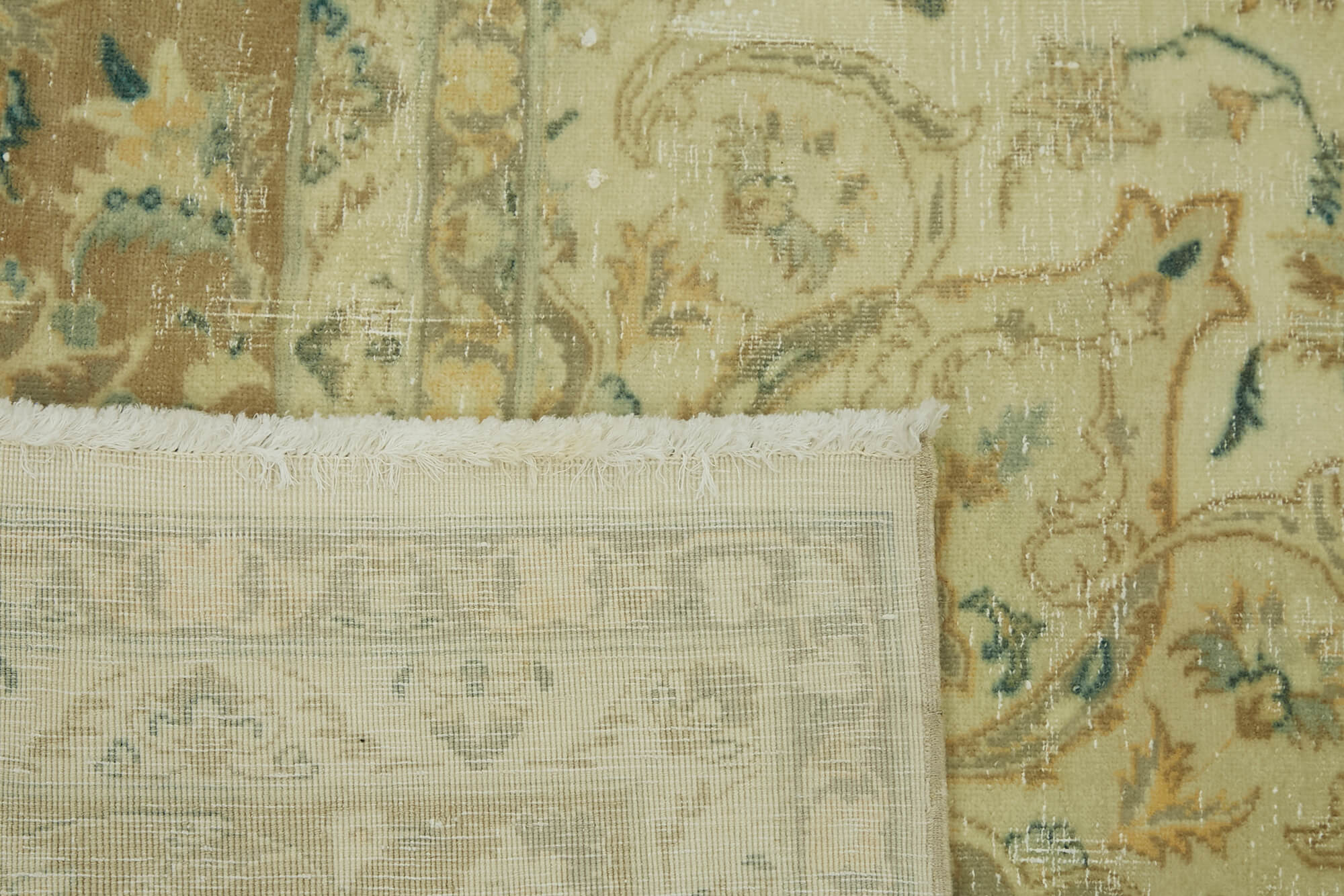 Beige Persian Handmade — 2.45 x 3.10