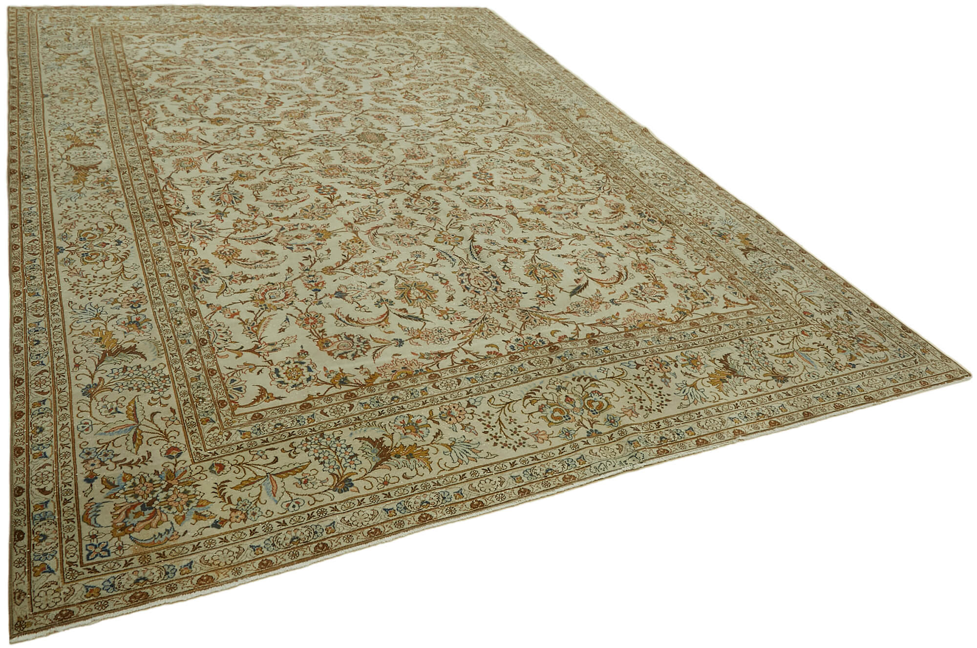 Beige Persian Handmade — 2.65 x 3.52