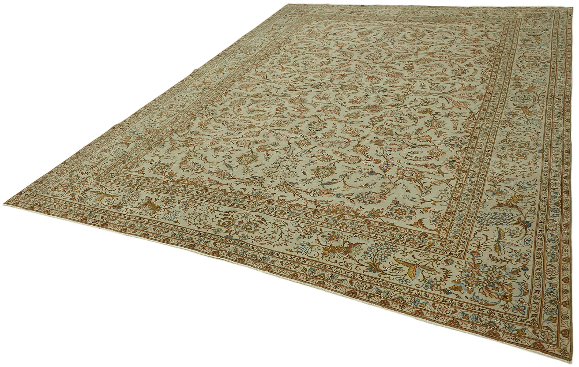 Beige Persian Handmade — 2.65 x 3.52
