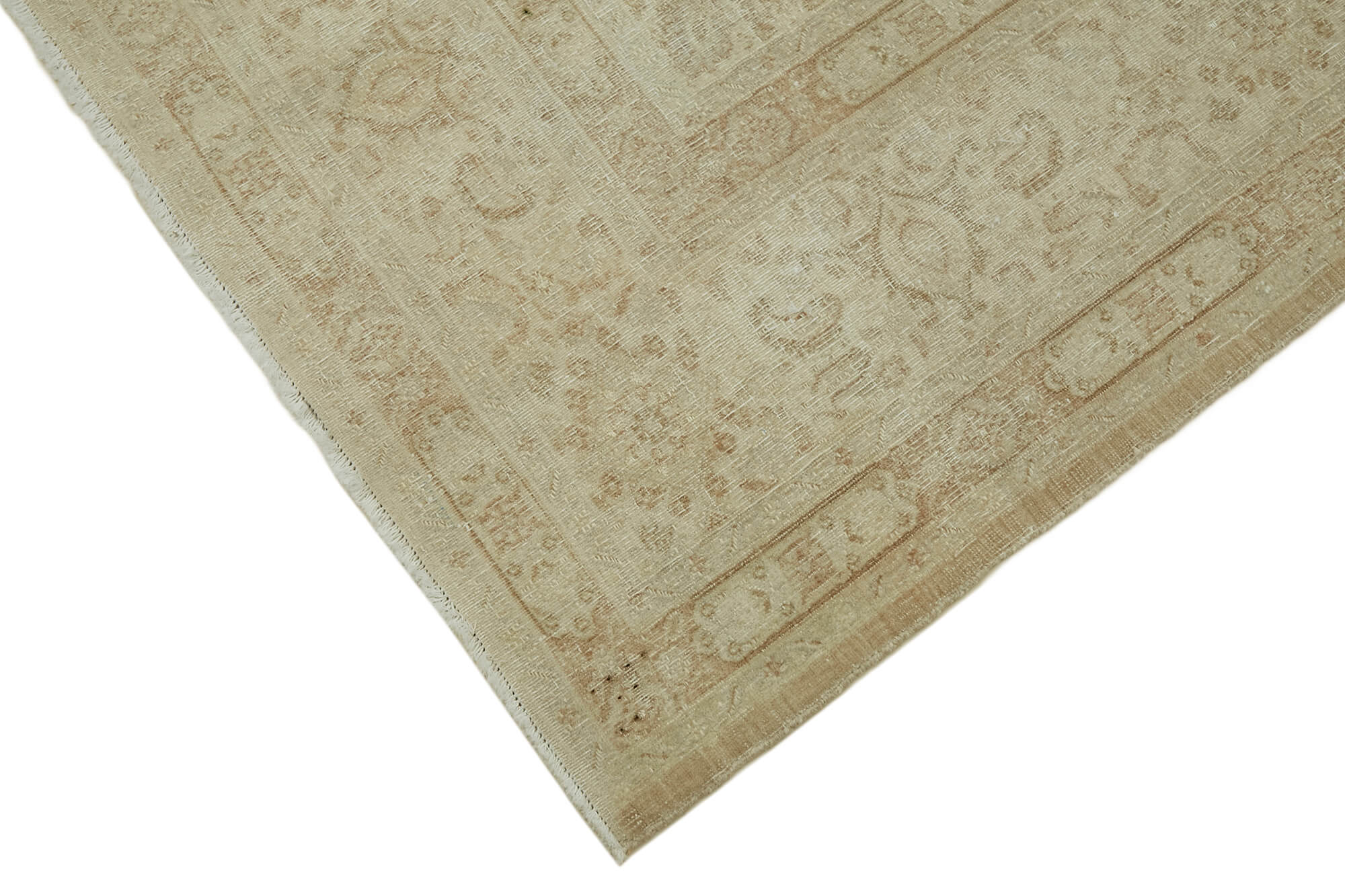 Beige Persian Handmade — 2.11 x 2.86