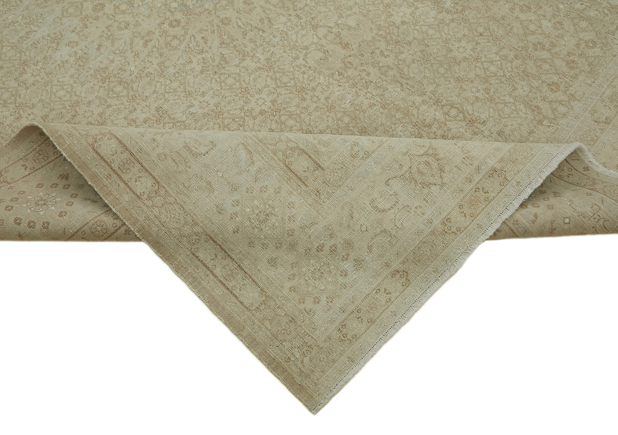 Beige Persian Handmade — 2.11 x 2.86