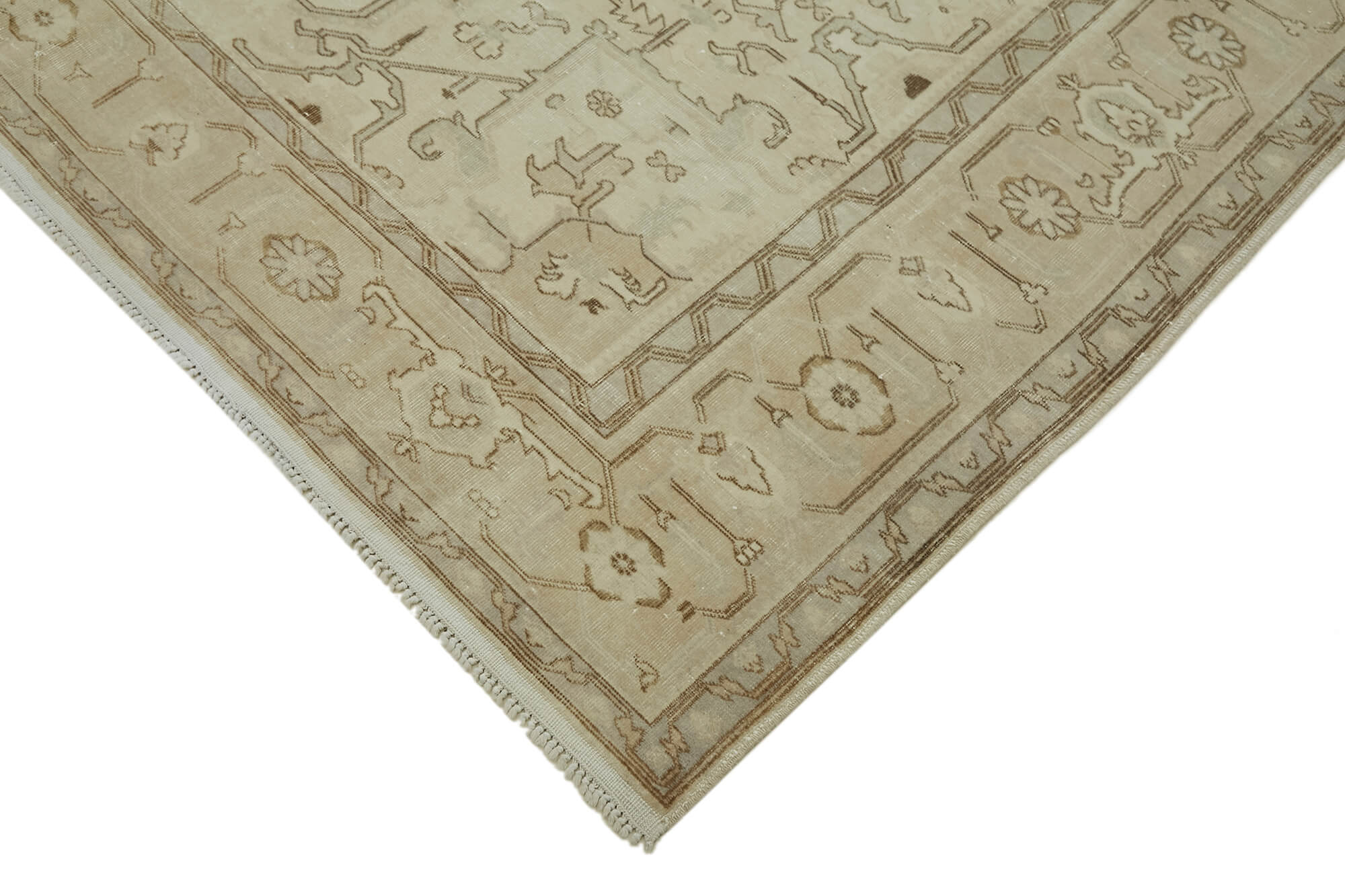 Beige Persian Handmade — 2.17 x 2.85