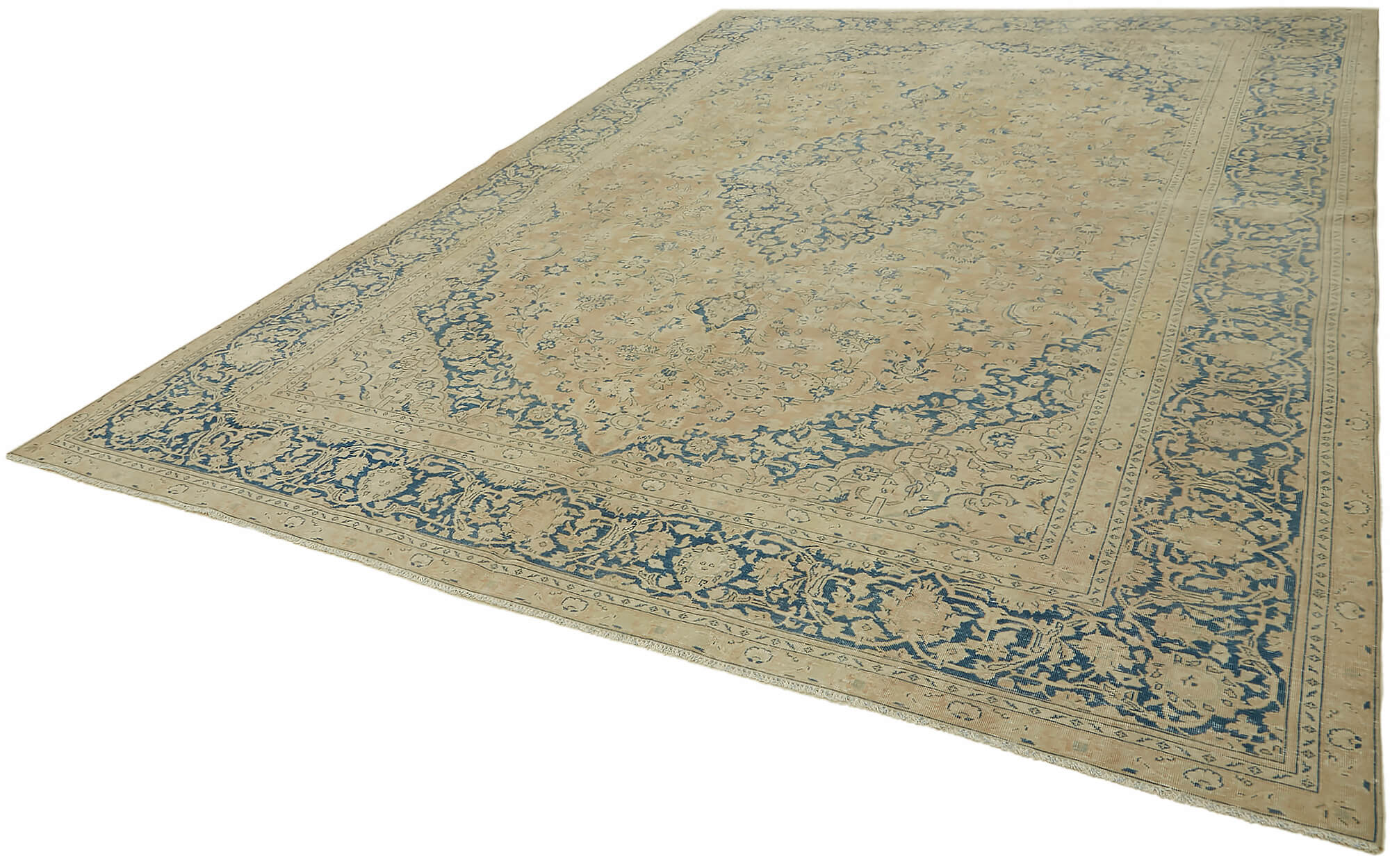 Beige Persian Handmade — 3.07 x 4.36