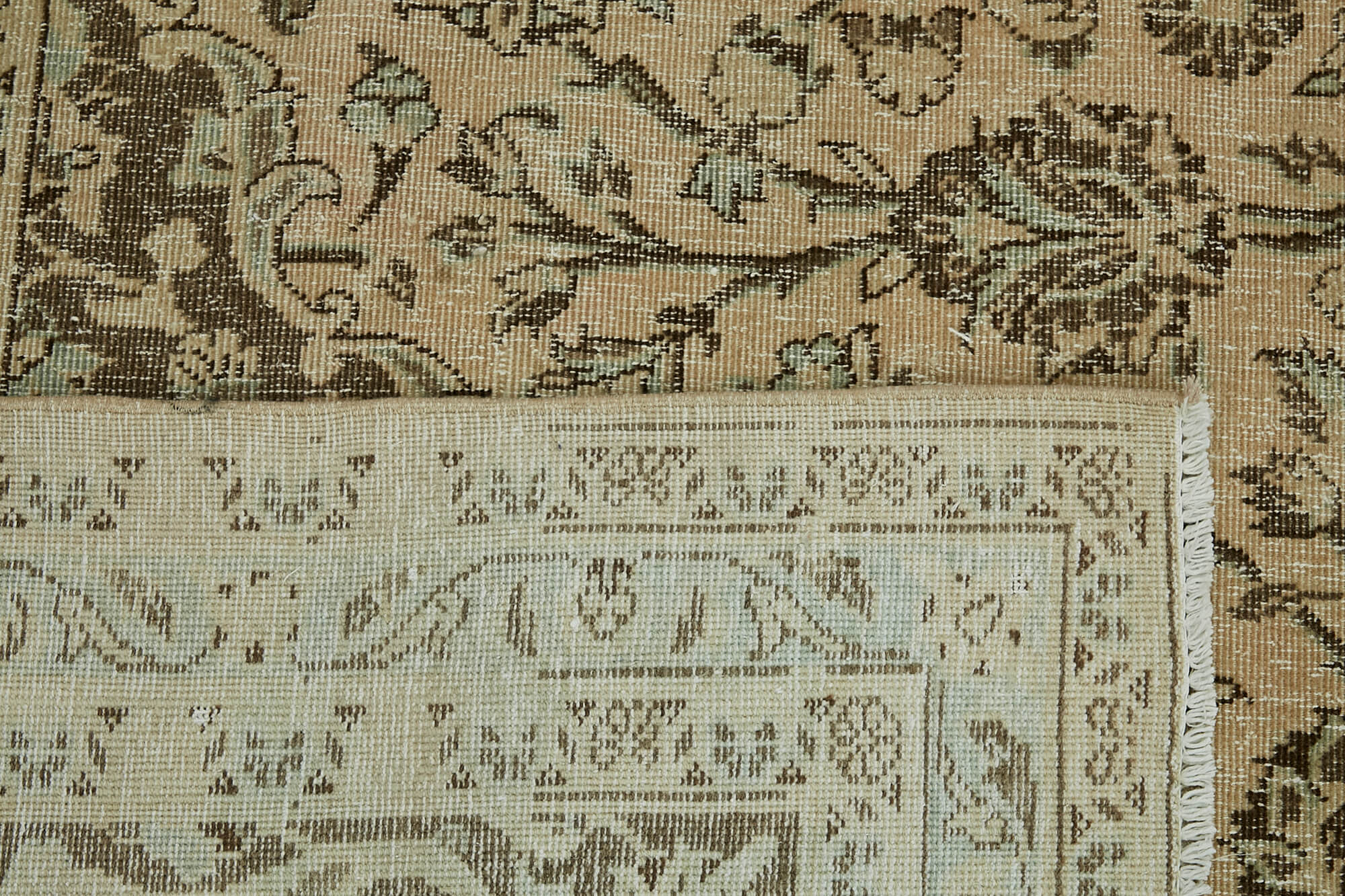 Beige Persian Handmade — 2.92 x 4.08