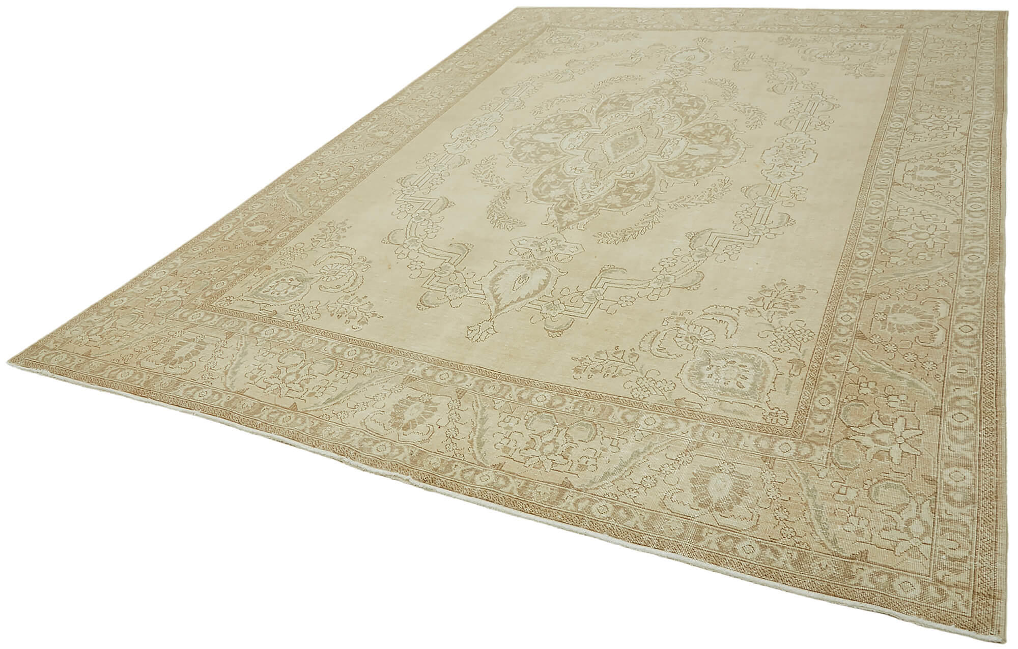 Beige Persian Handmade — 2.80 x 3.86