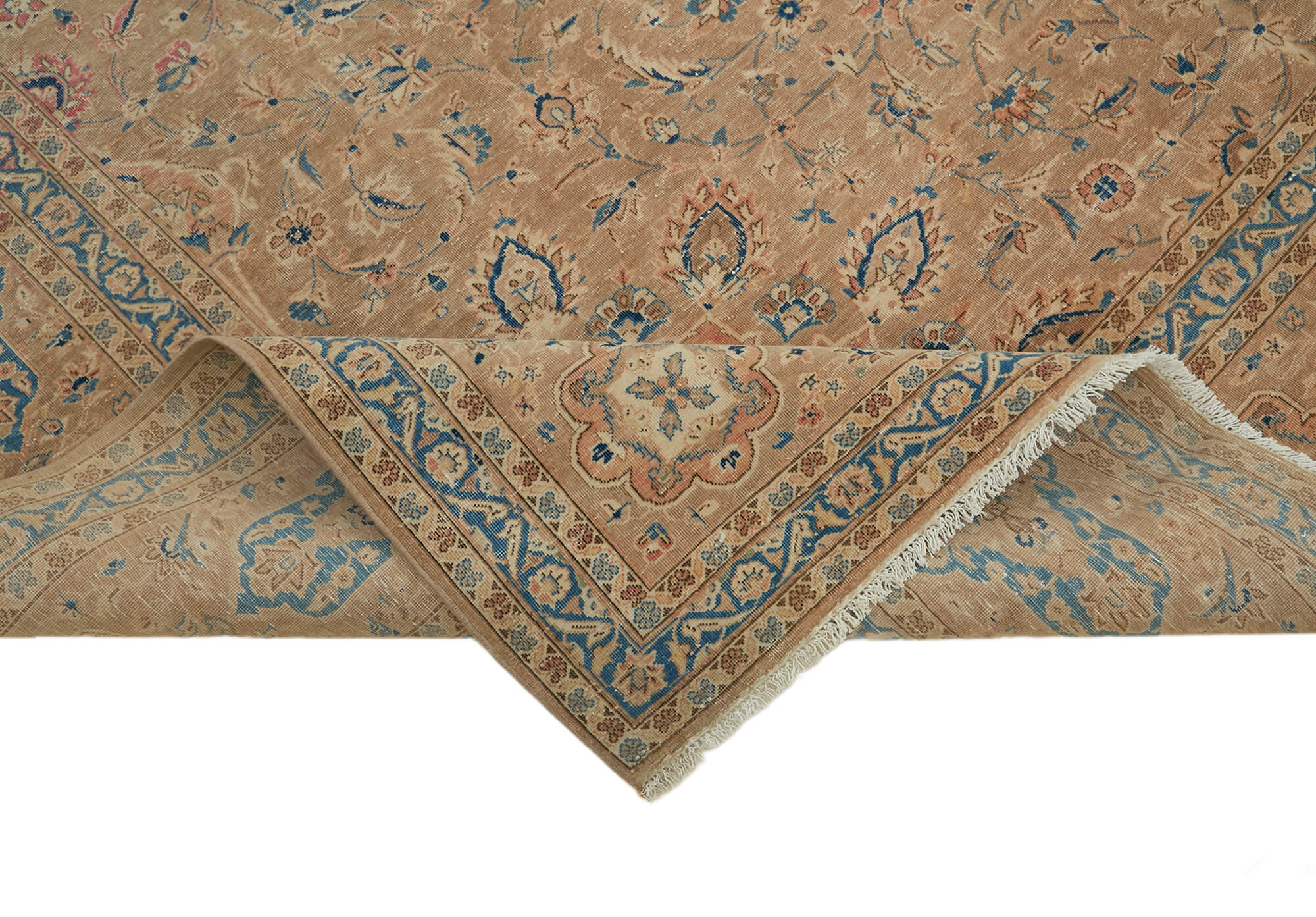 Beige Persian Handmade — 3.02 x 3.94