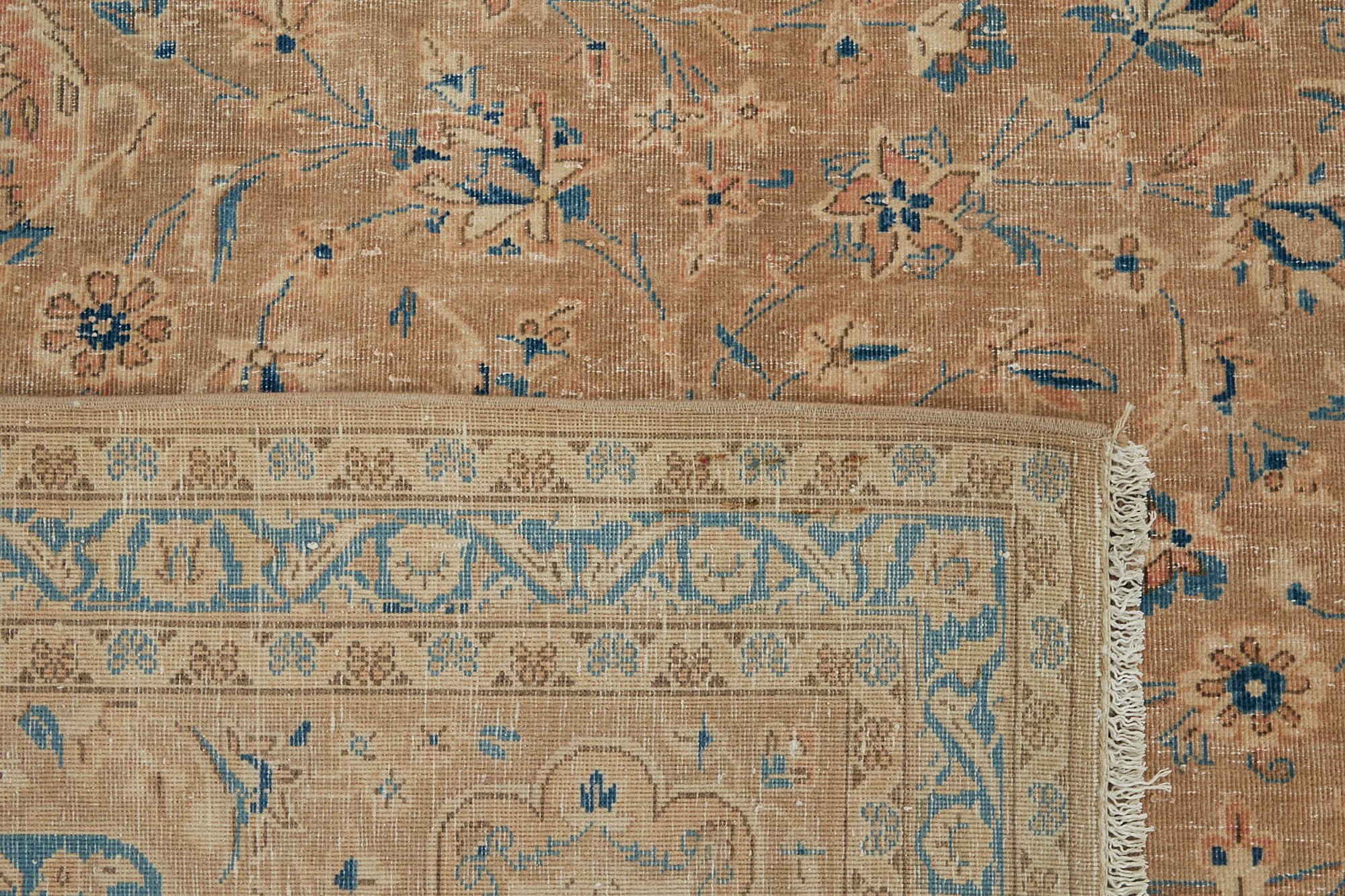 Beige Persian Handmade — 3.02 x 3.94