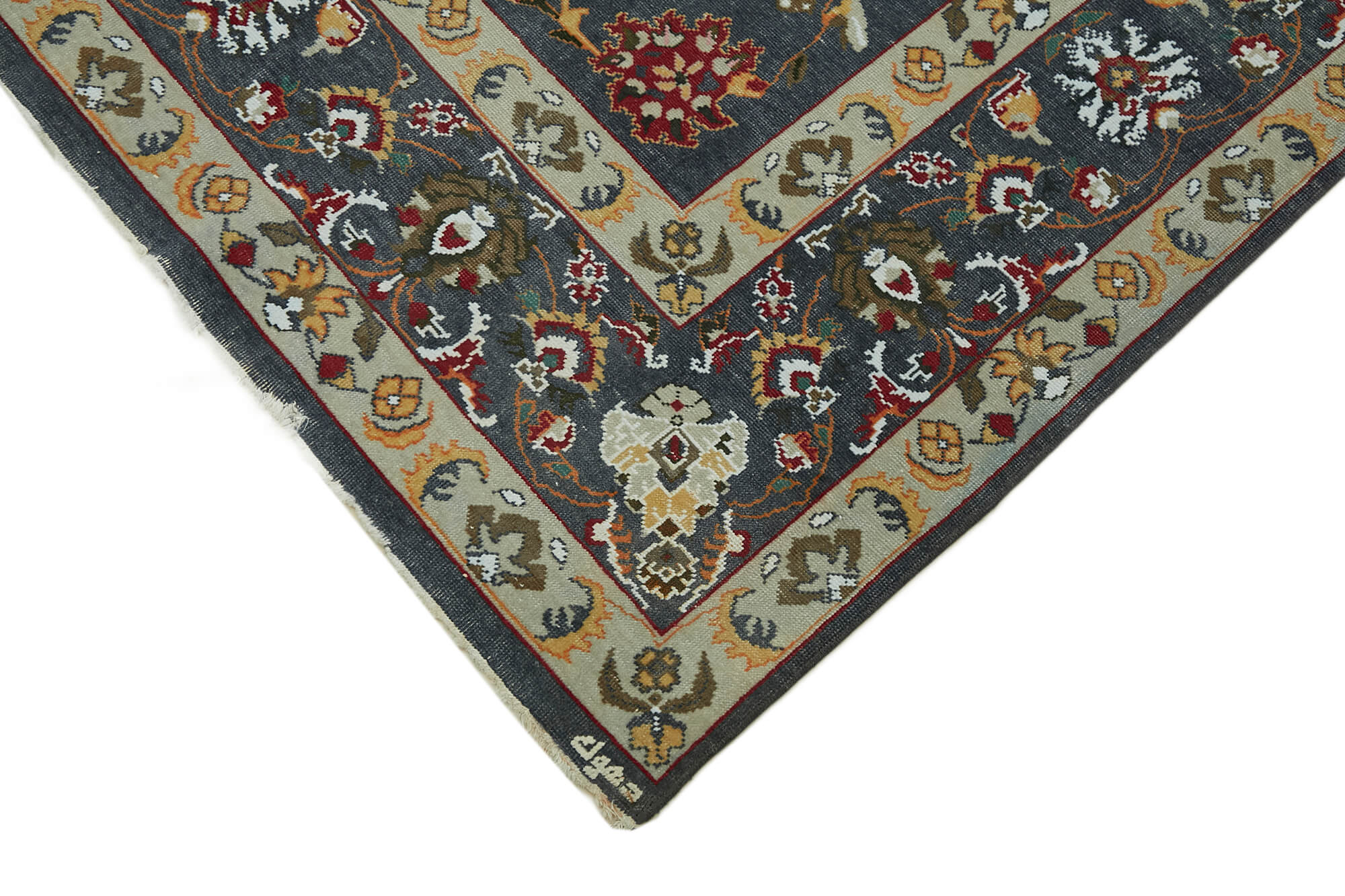 Pewter Persian — 2.45 x 3.68