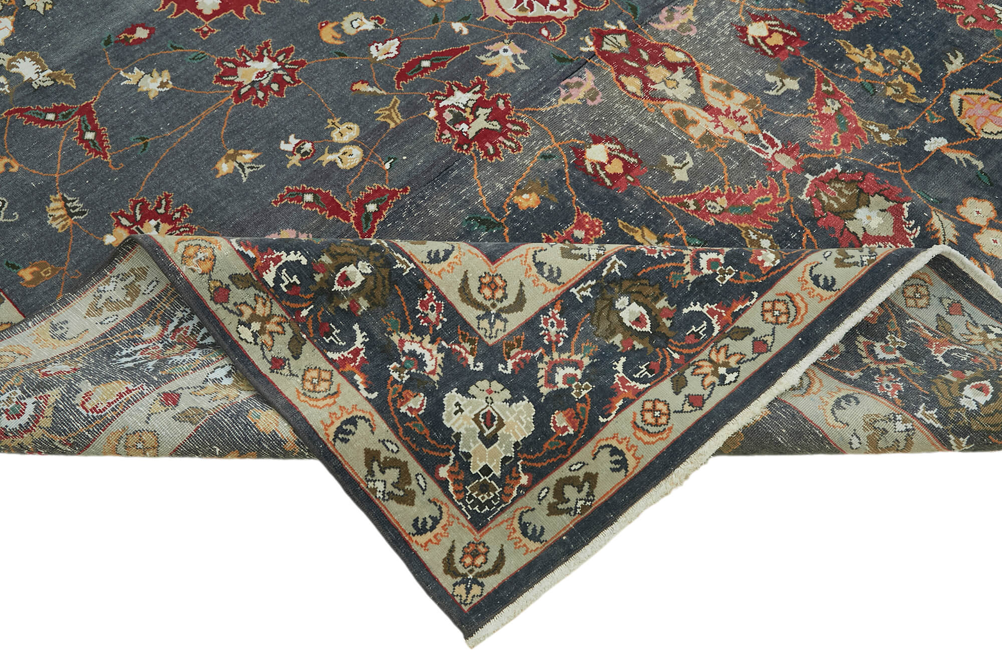 Pewter Persian — 2.45 x 3.68