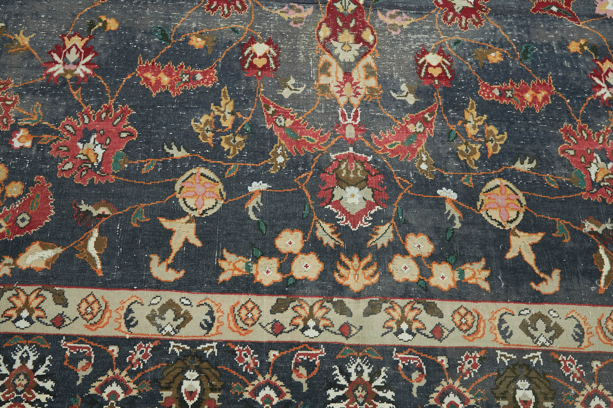 Pewter Persian — 2.45 x 3.68