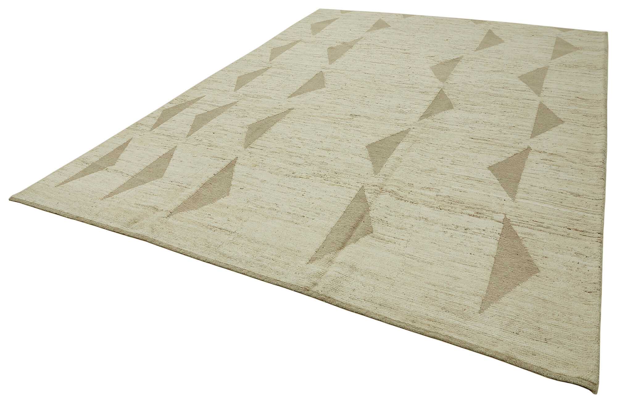 Beige Beige Saada Atlas Rug – 3.11 x 4.17 — 3.11 x 4.17