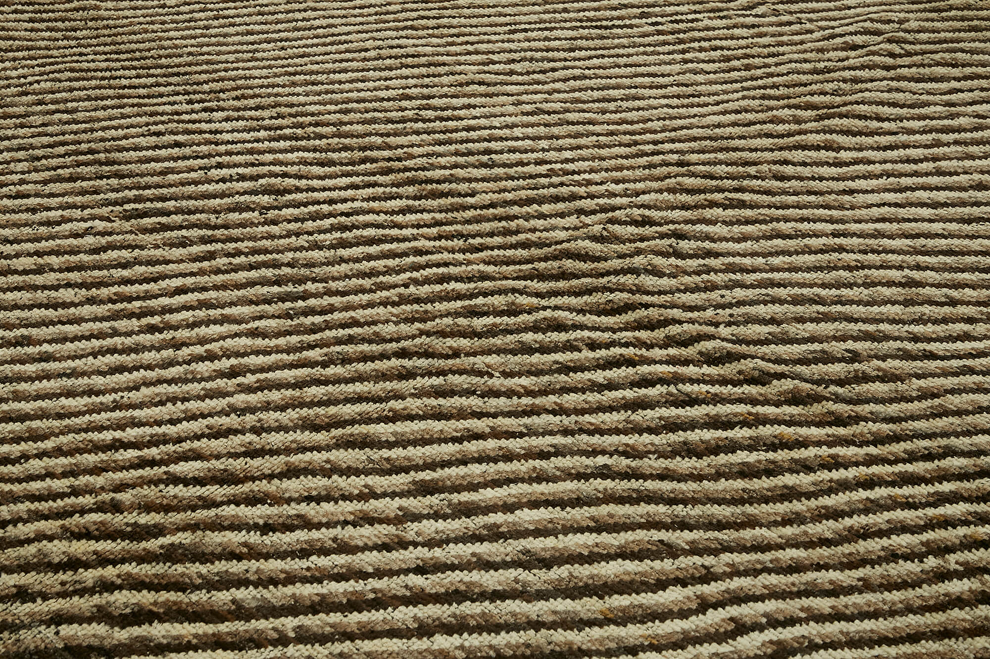 Brown Brown Tribal Atlas Rug – 2.83 x 3.45 — 2.83 x 3.45