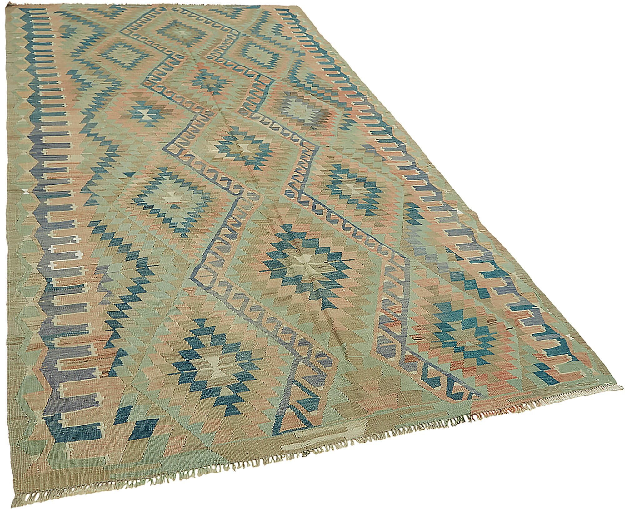 Green Persian Antique — 1.72 x 3.00