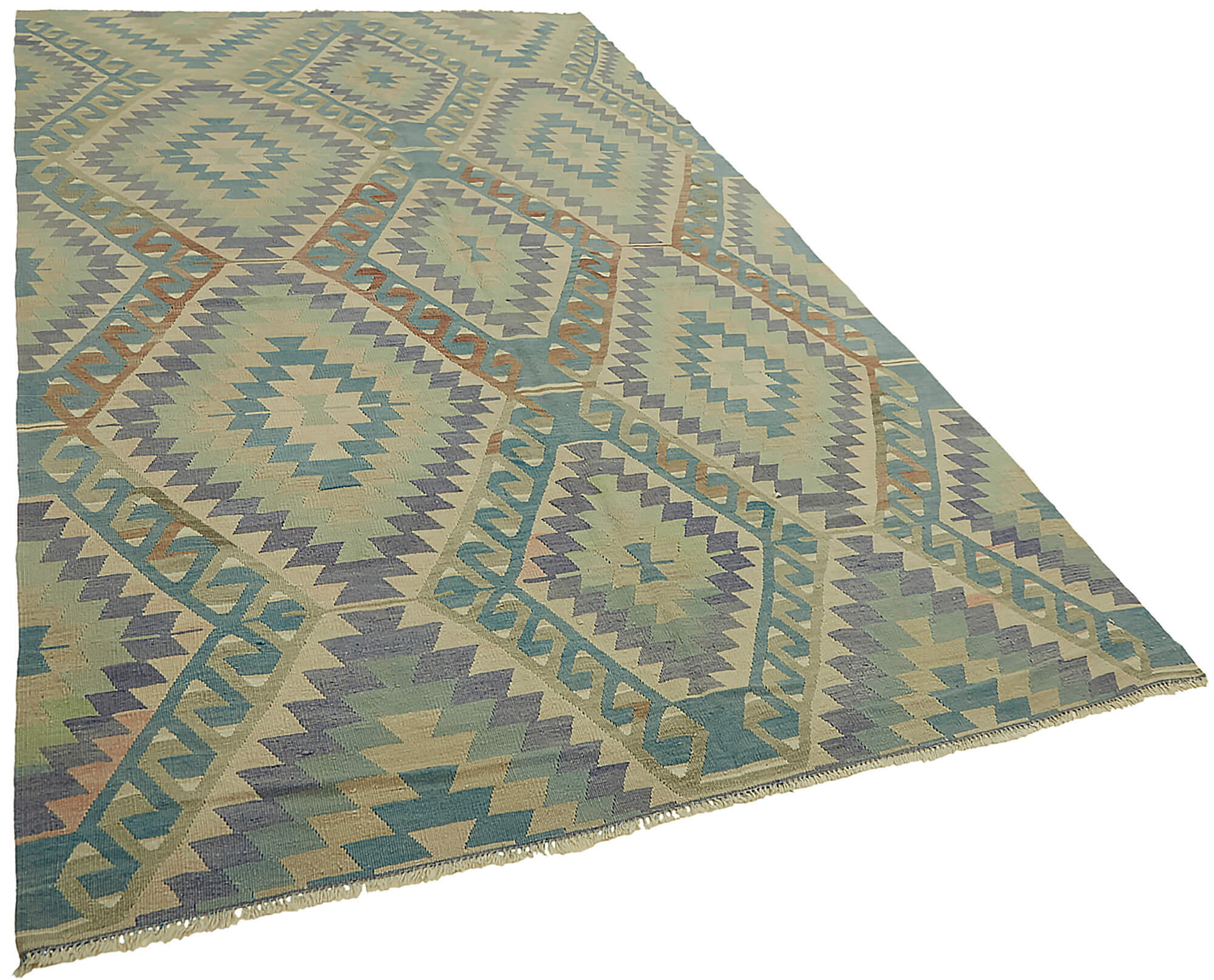 Beige Persian Antique — 2.00 x 3.56