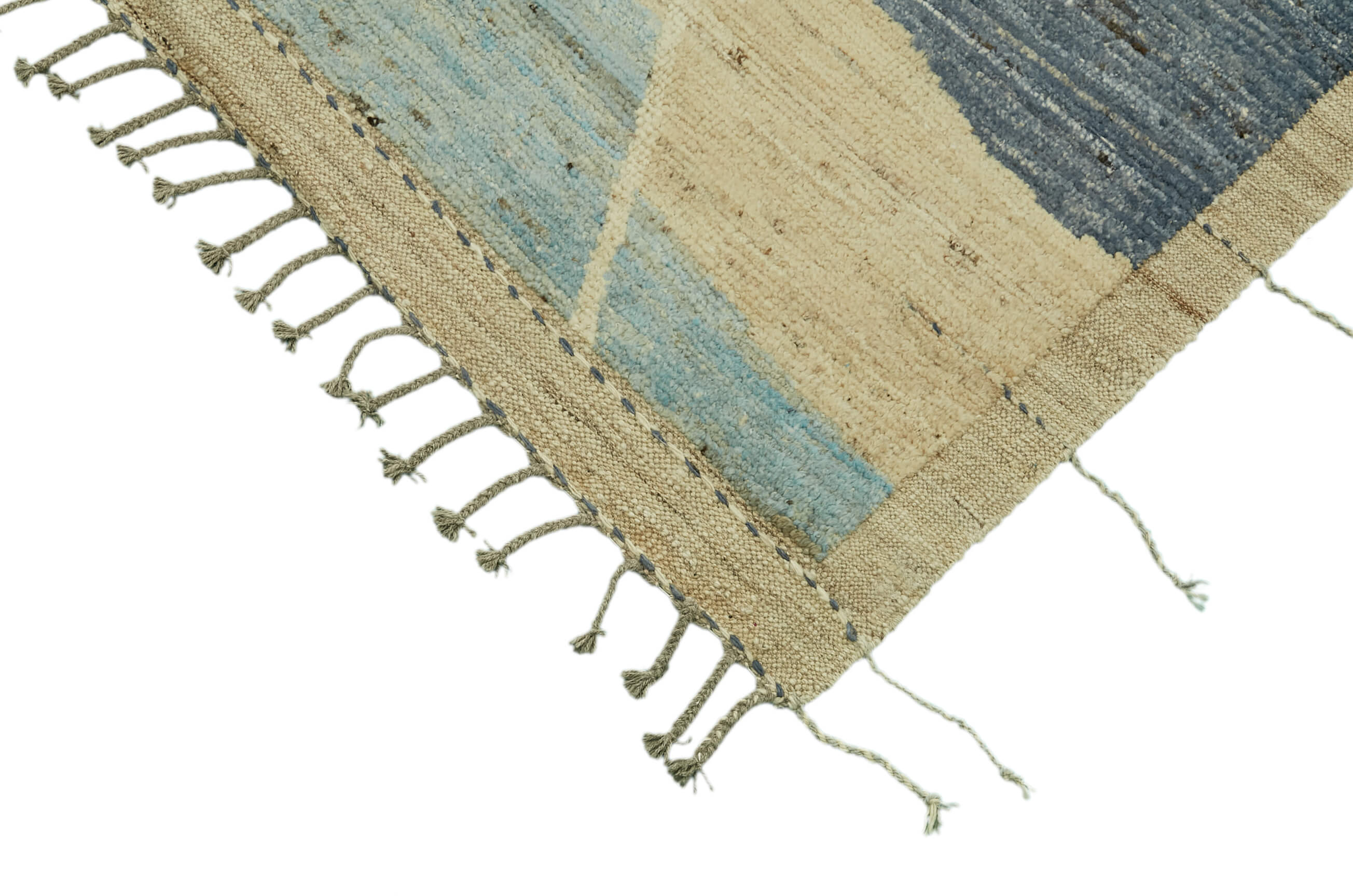 Beige Beige Tribal Atlas Rug – 2.80 x 3.74 — 2.80 x 3.74