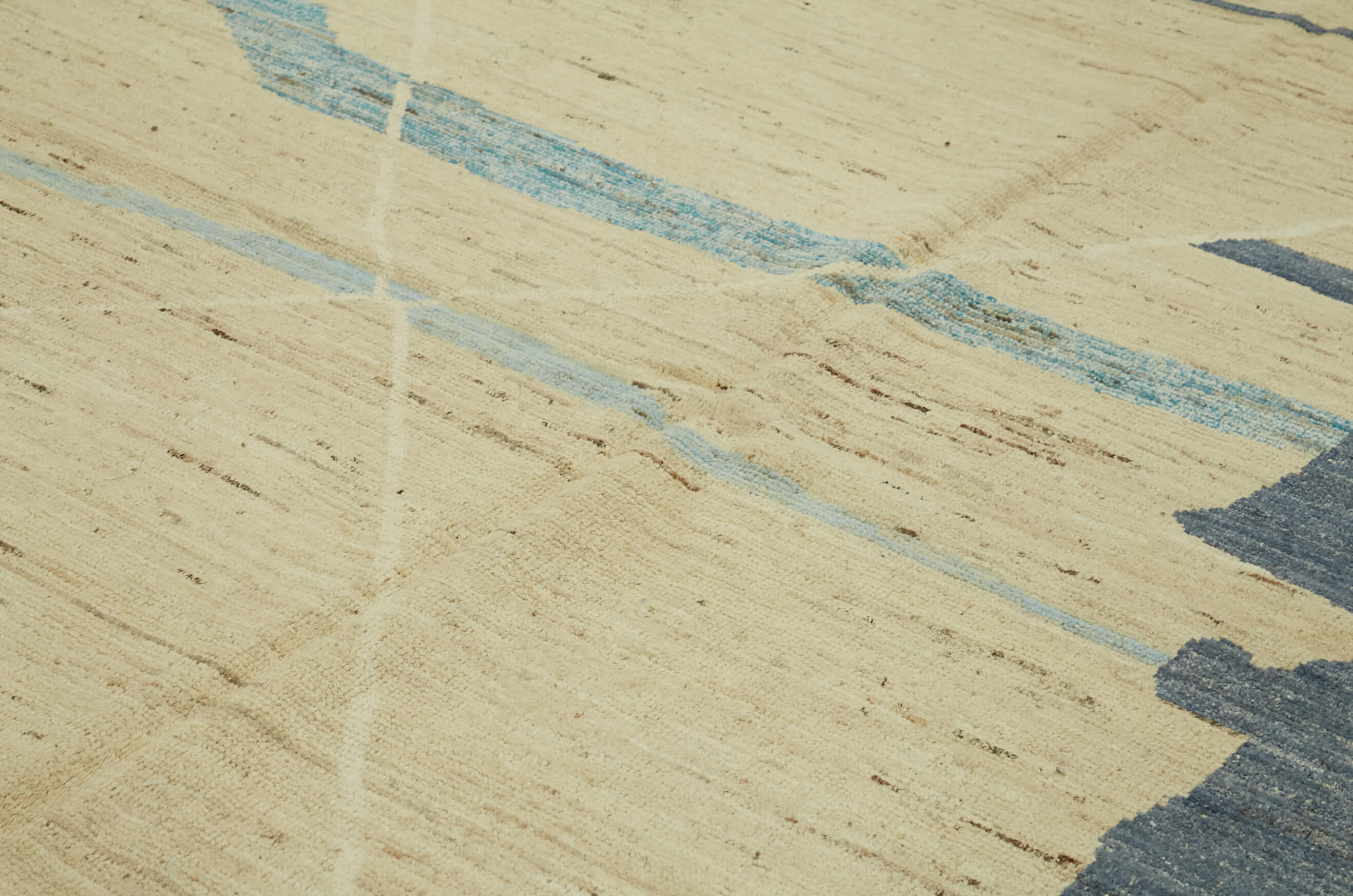 Beige Beige Tribal Atlas Rug – 2.80 x 3.74 — 2.80 x 3.74