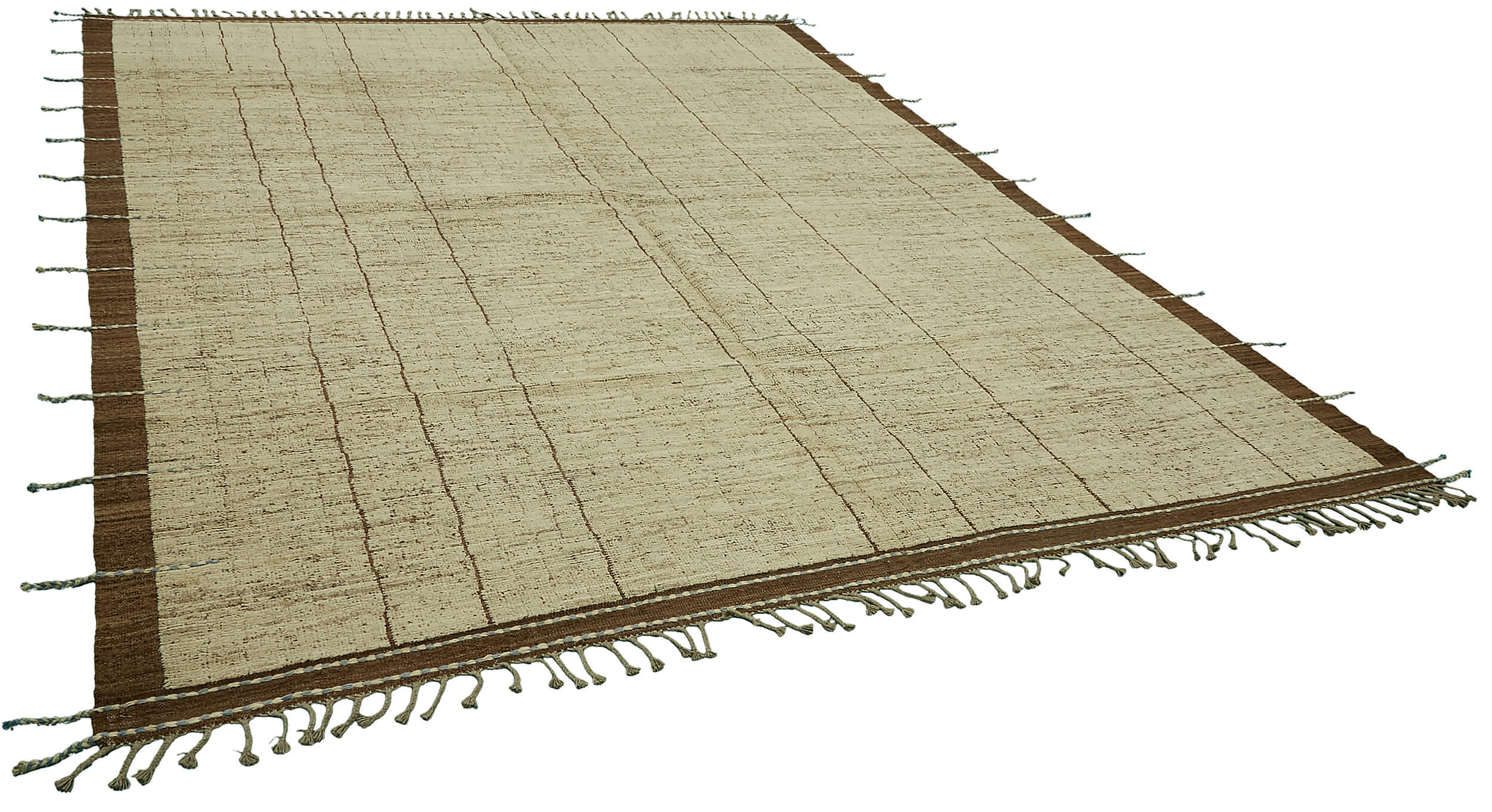 Beige Beige Tribal Atlas Rug – 2.90 x 3.62 — 2.90 x 3.62