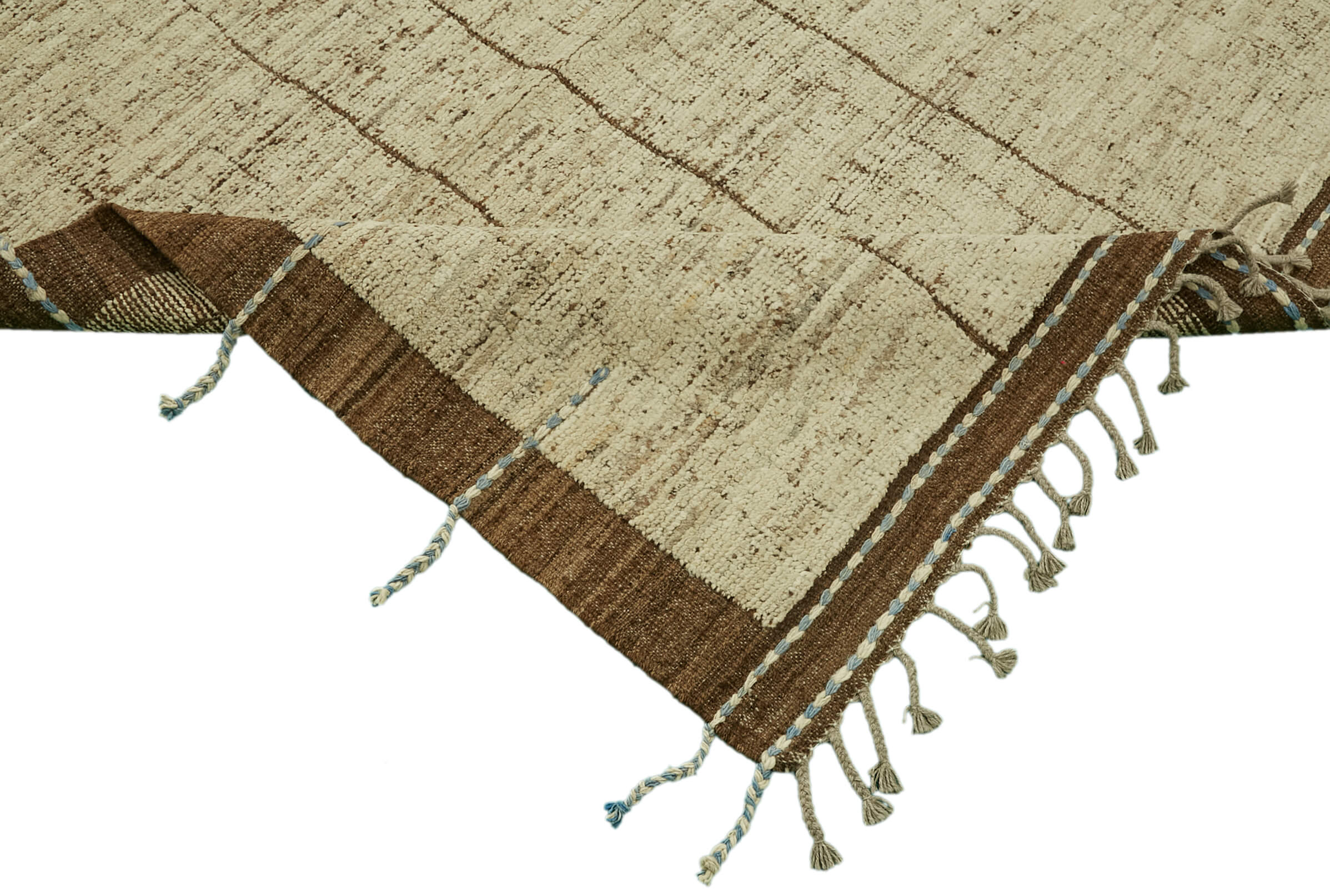 Beige Beige Tribal Atlas Rug – 2.90 x 3.62 — 2.90 x 3.62