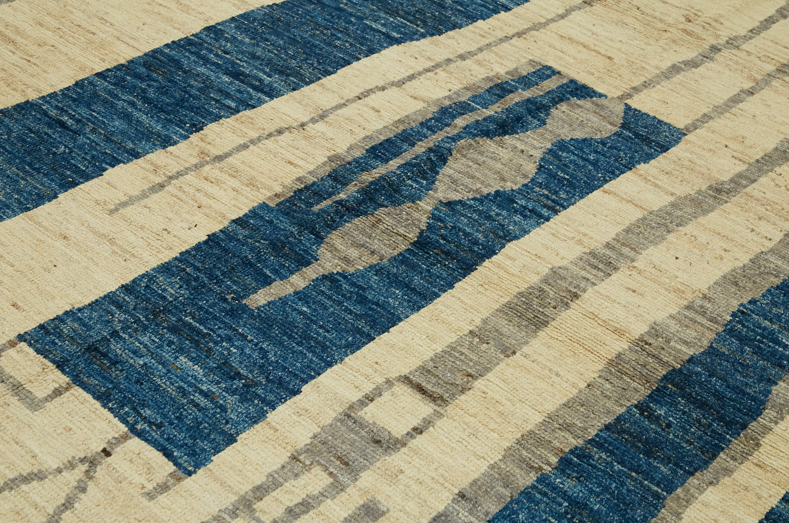 Beige Beige Tribal Atlas Rug – 2.80 x 3.70 — 2.80 x 3.70