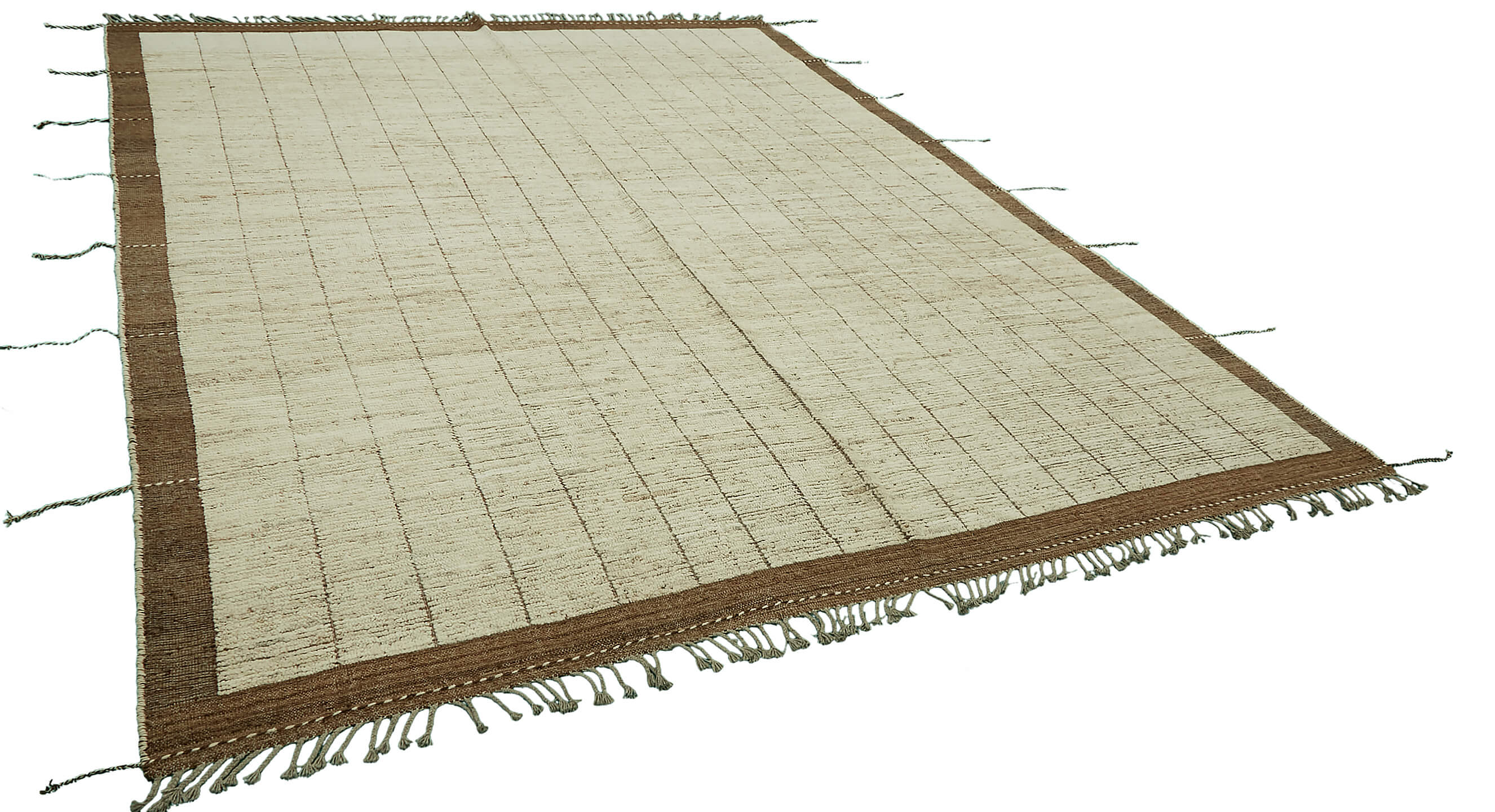 Beige Beige Azaar Atlas Rug – 2.85 x 3.65 — 2.85 x 3.65