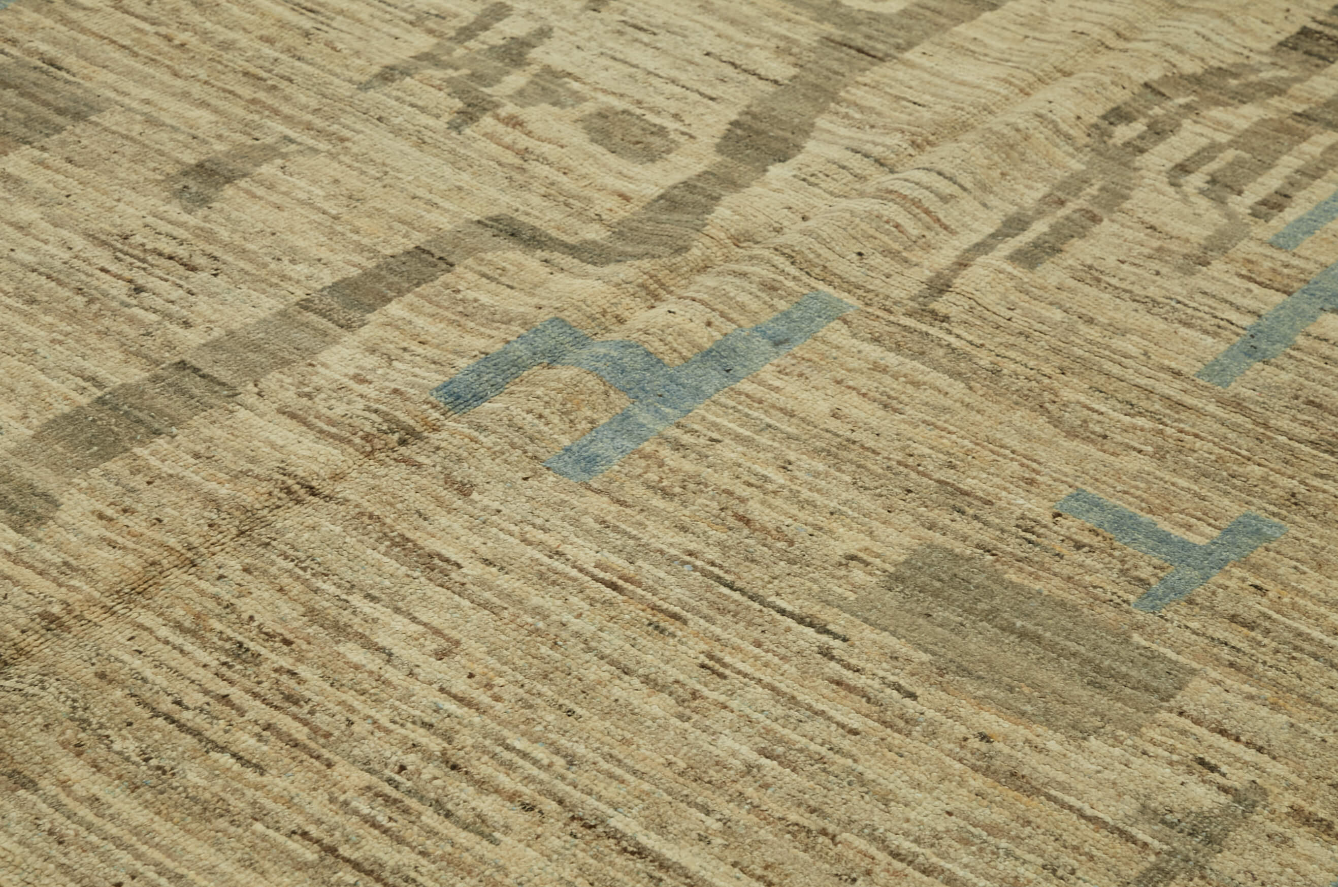 Beige Beige Tribal Atlas Rug – 2.84 x 3.72 — 2.84 x 3.72