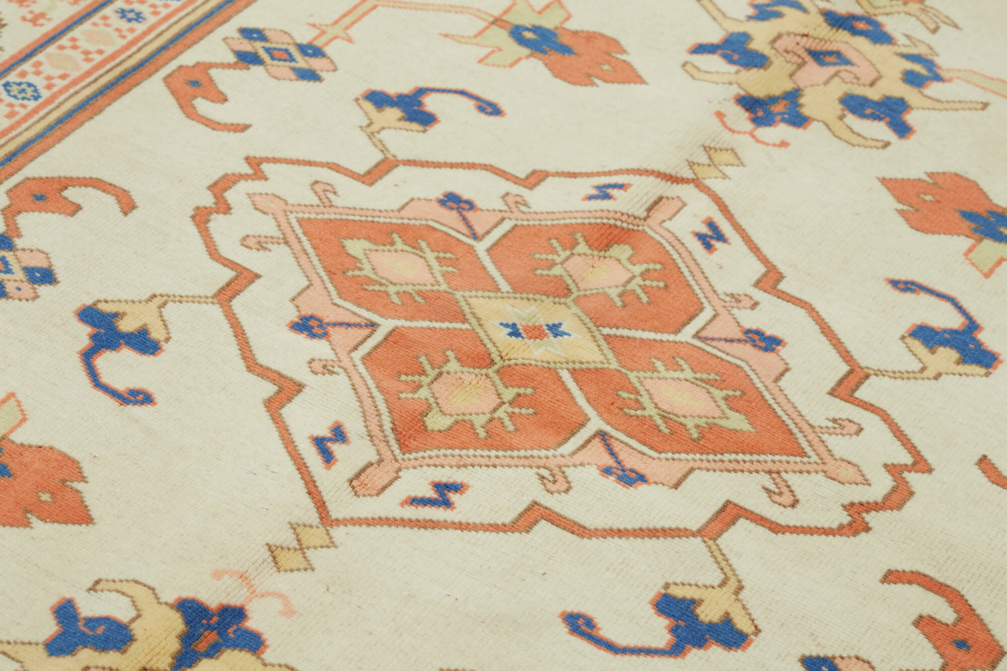 Beige Anadolu Hali Garden Rug