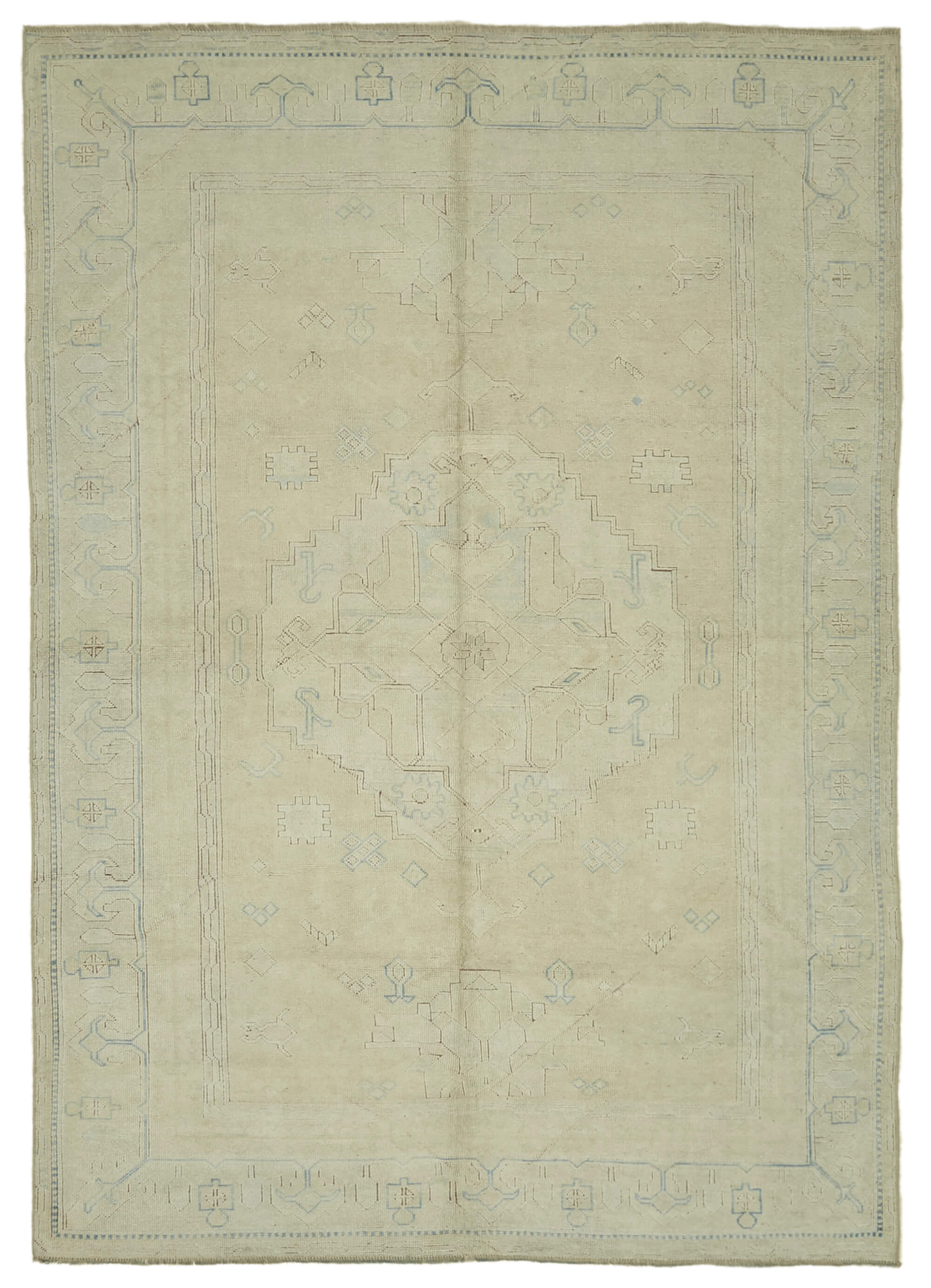Beige Anadolu Hali Beige Rug — 1.98 x 2.81