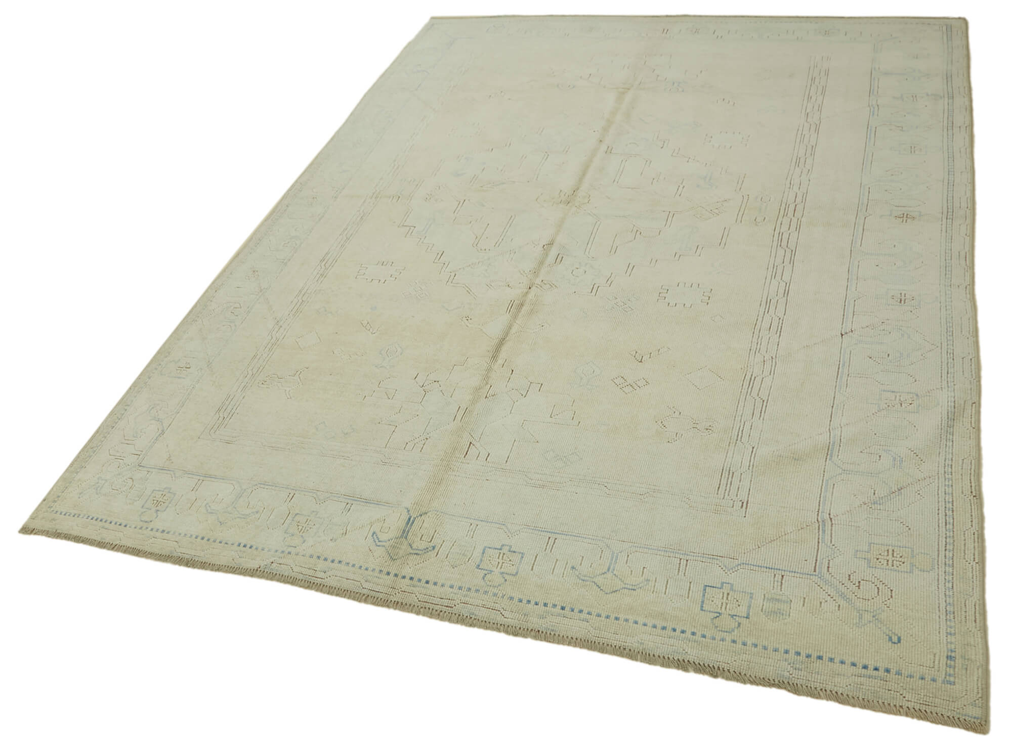 Beige Anadolu Hali Beige Rug — 1.98 x 2.81