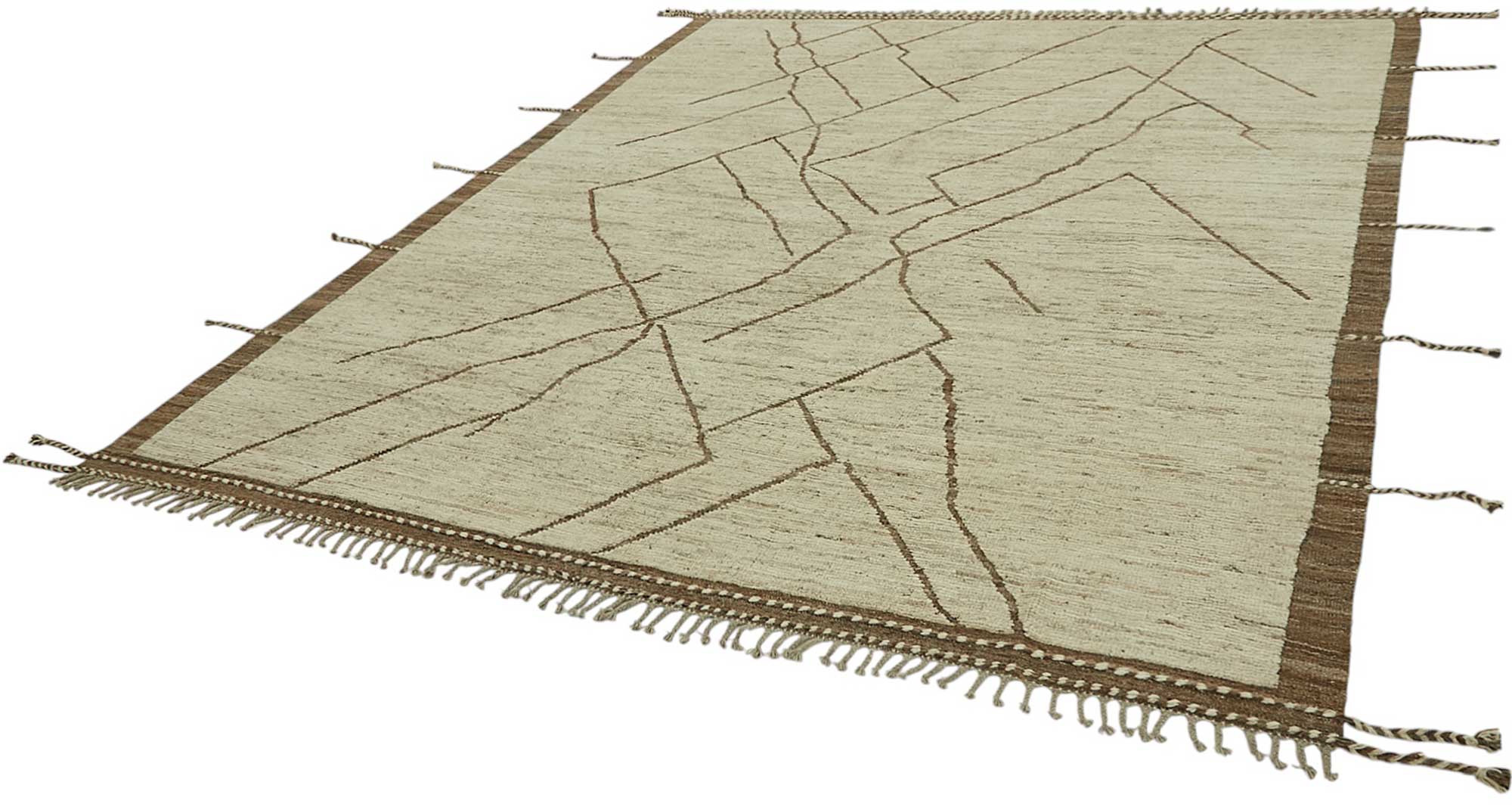 Beige Beige Almaas Atlas Rug – 2.58 x 3.10 — 2.58 x 3.10