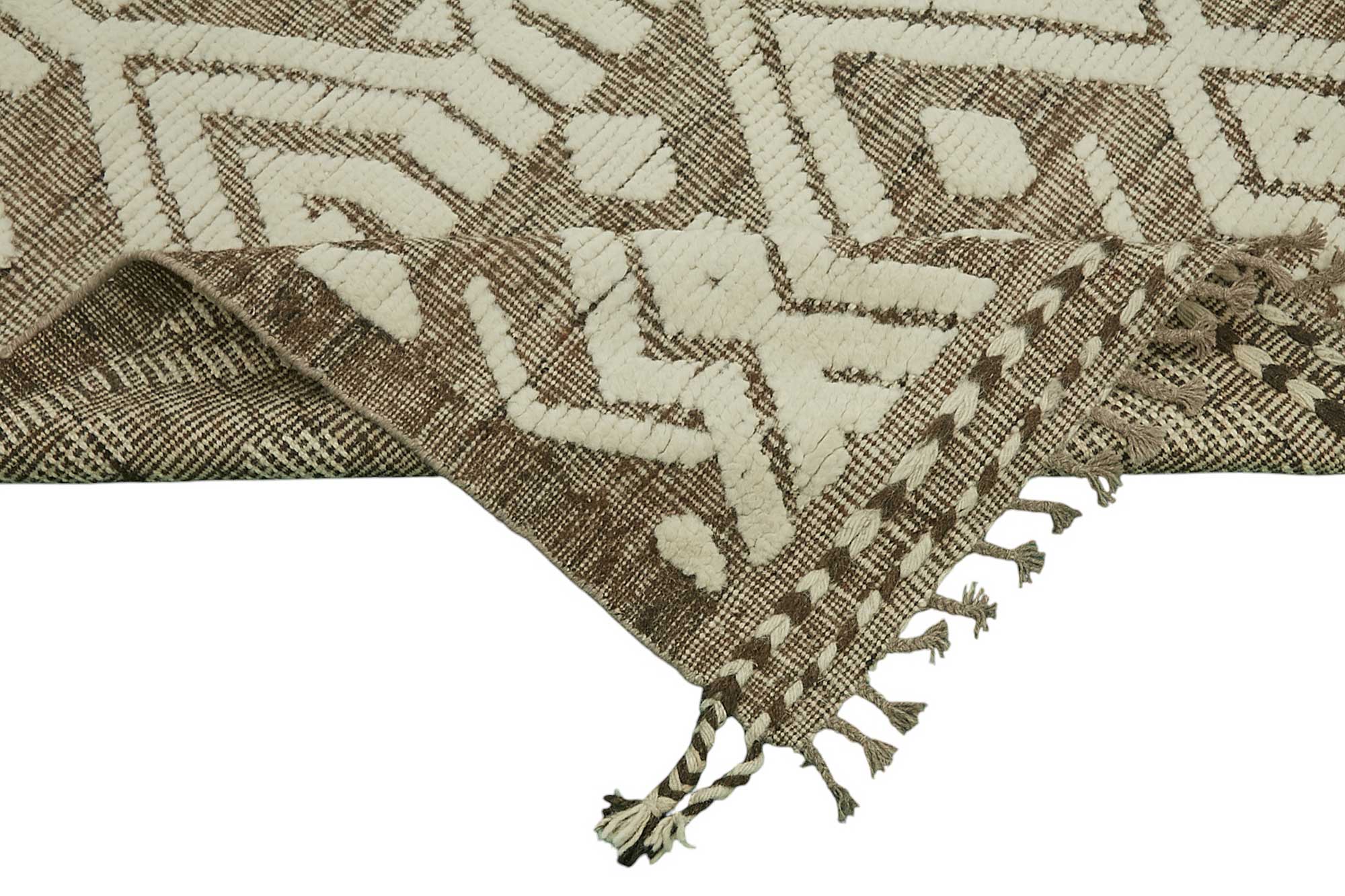 Beige Beige Tribal Atlas Rug – 2.97 x 4.30 — 2.97 x 4.30