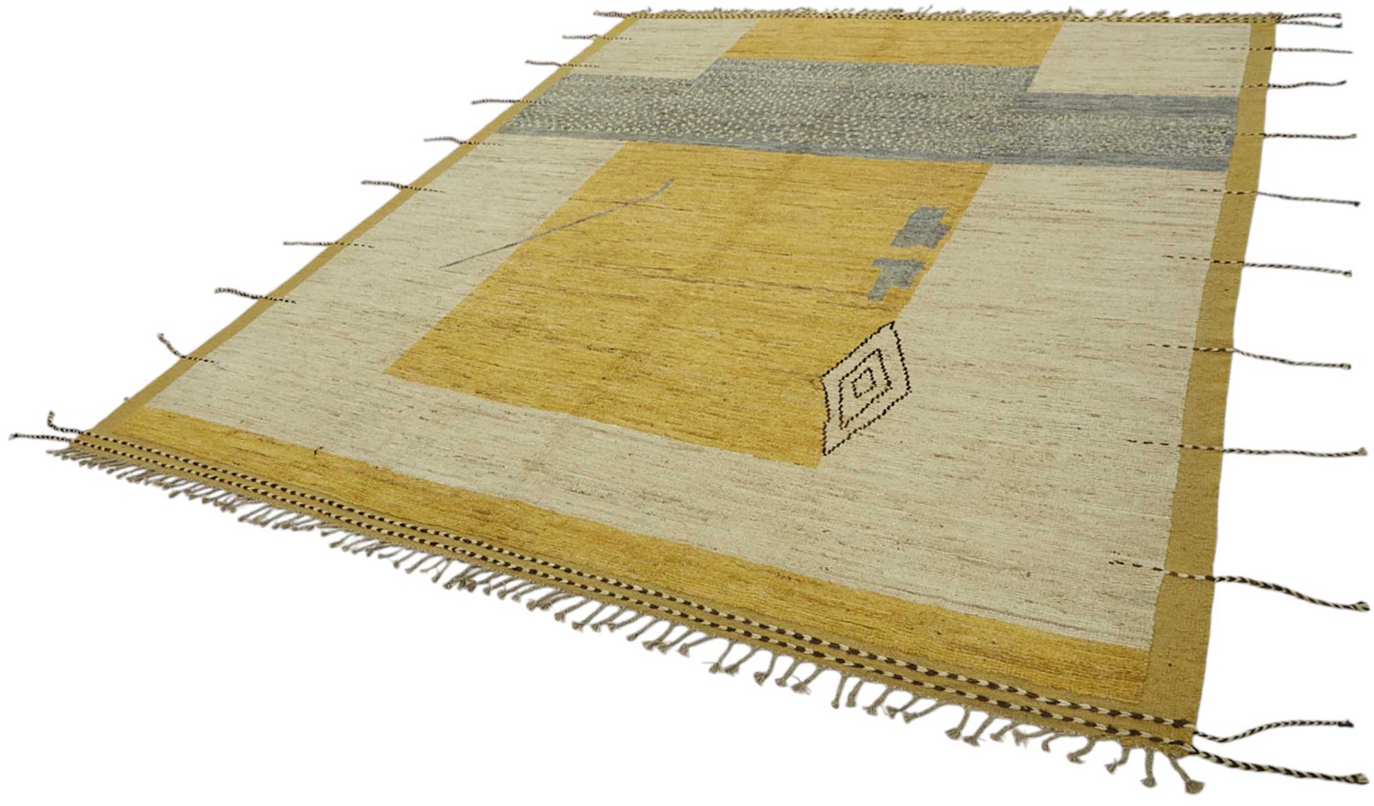 Beige Beige Zard Atlas Rug – 2.54 x 3.12 — 2.54 x 3.12