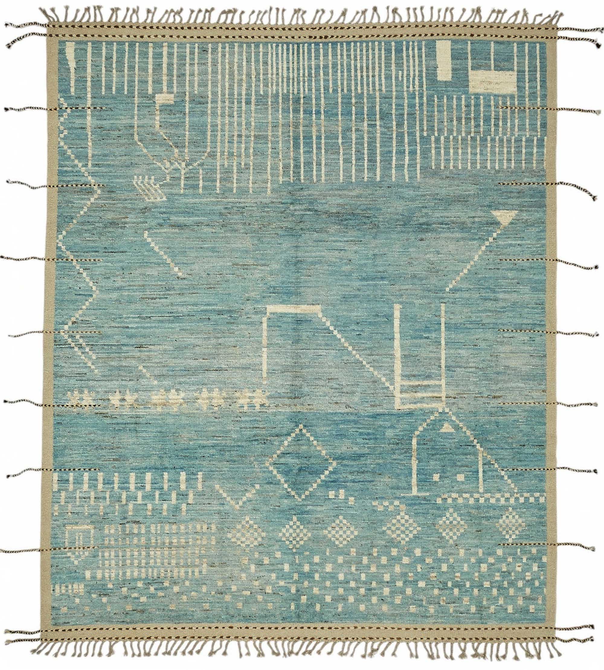 Blue Blue Samandar Atlas Rug – 2.58 x 3.14 — 2.58 x 3.14