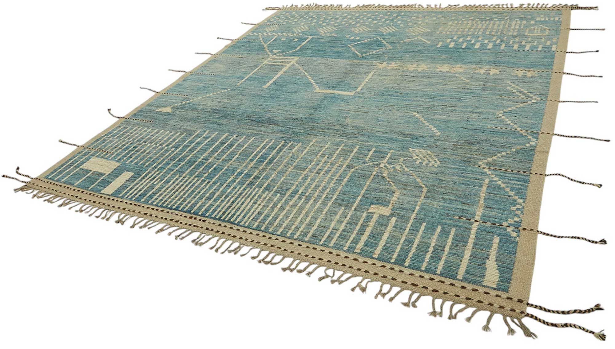 Blue Blue Samandar Atlas Rug – 2.58 x 3.14 — 2.58 x 3.14