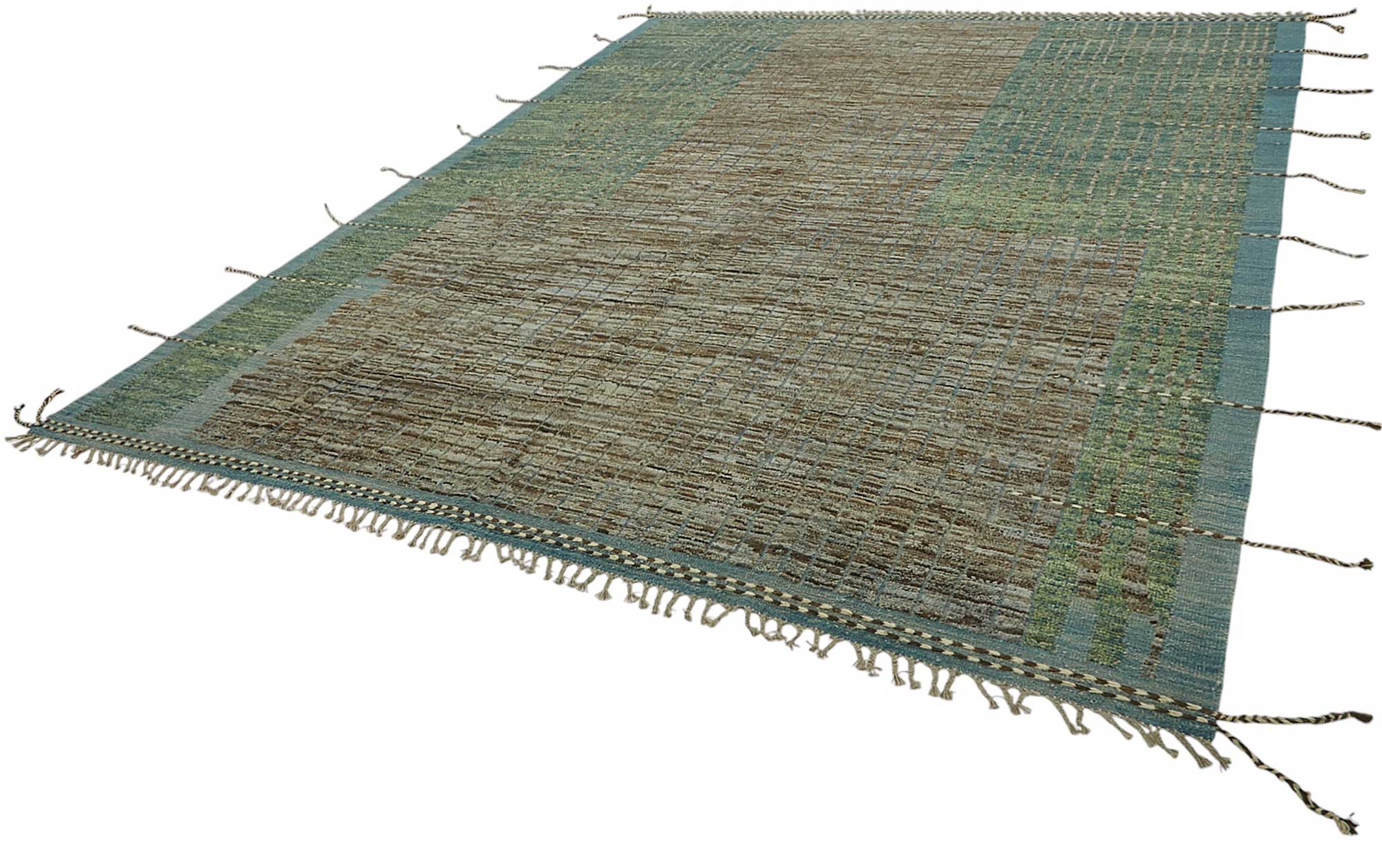 Brown Brown Tribal Rug Rug – 2.95 x 3.71 — 2.95 x 3.71