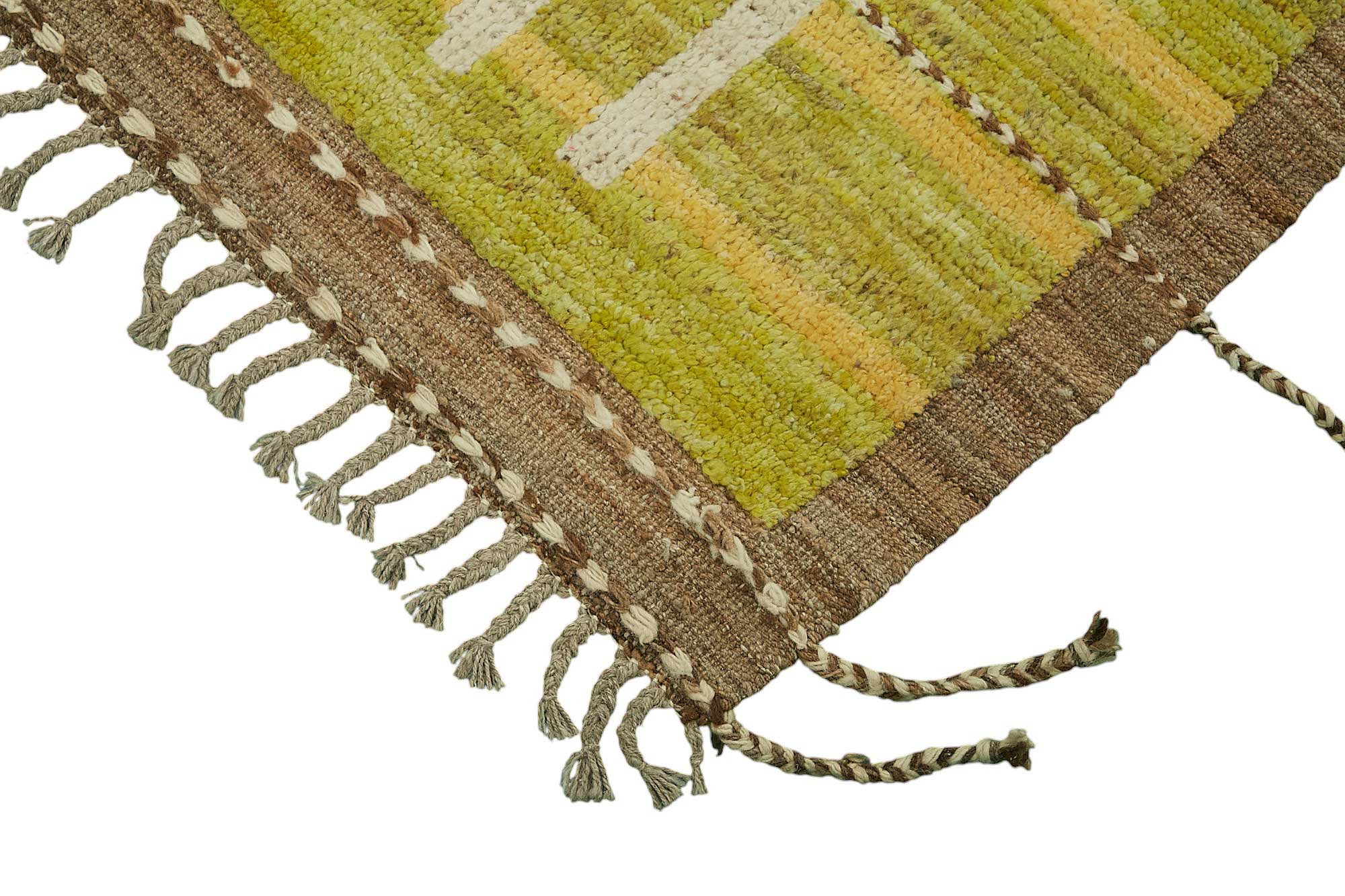 Green Green Tribal Rug Rug – 2.80 x 3.74 — 2.80 x 3.74
