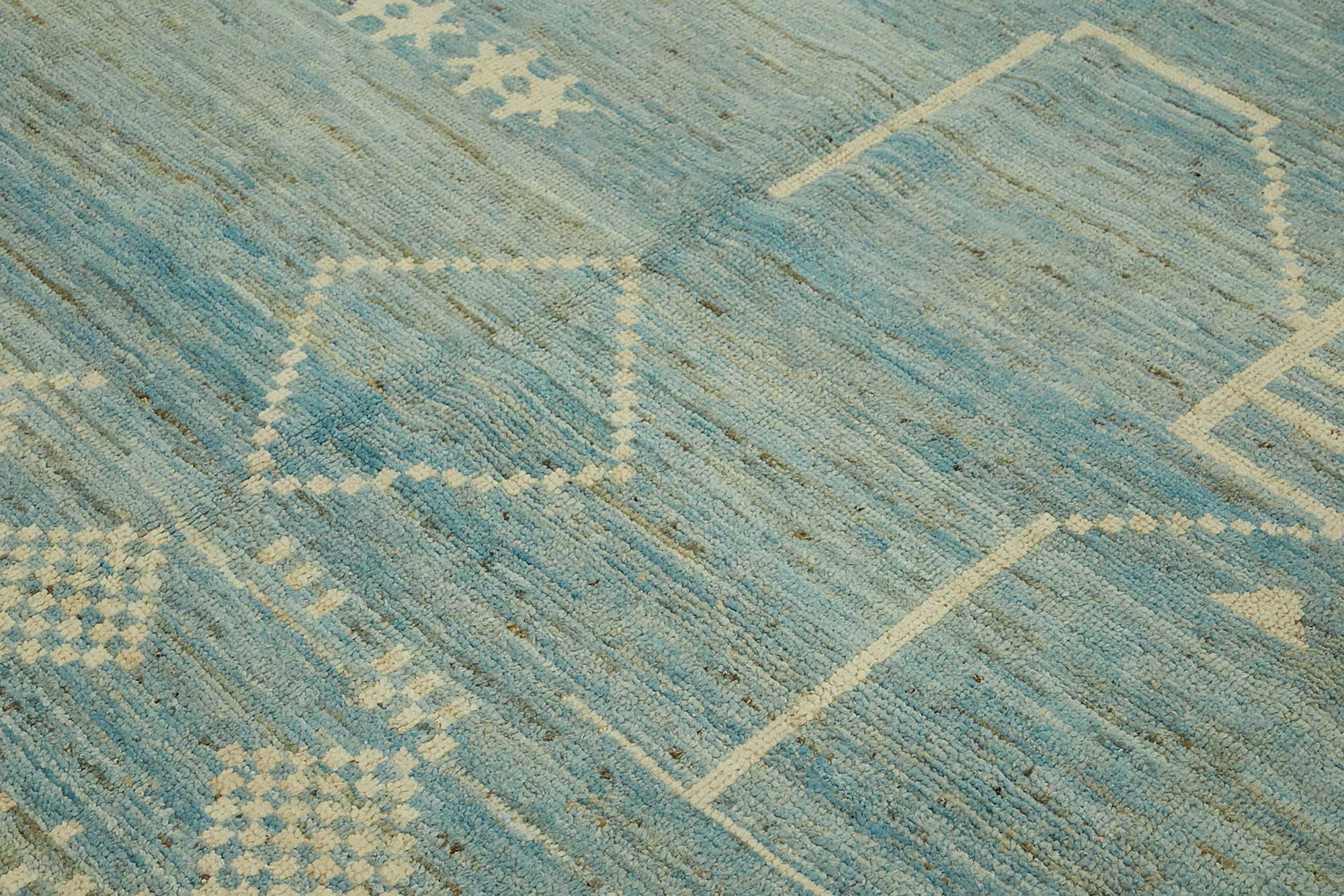 Blue Blue Samandar Atlas Rug – 2.83 x 3.76 — 2.83 x 3.76