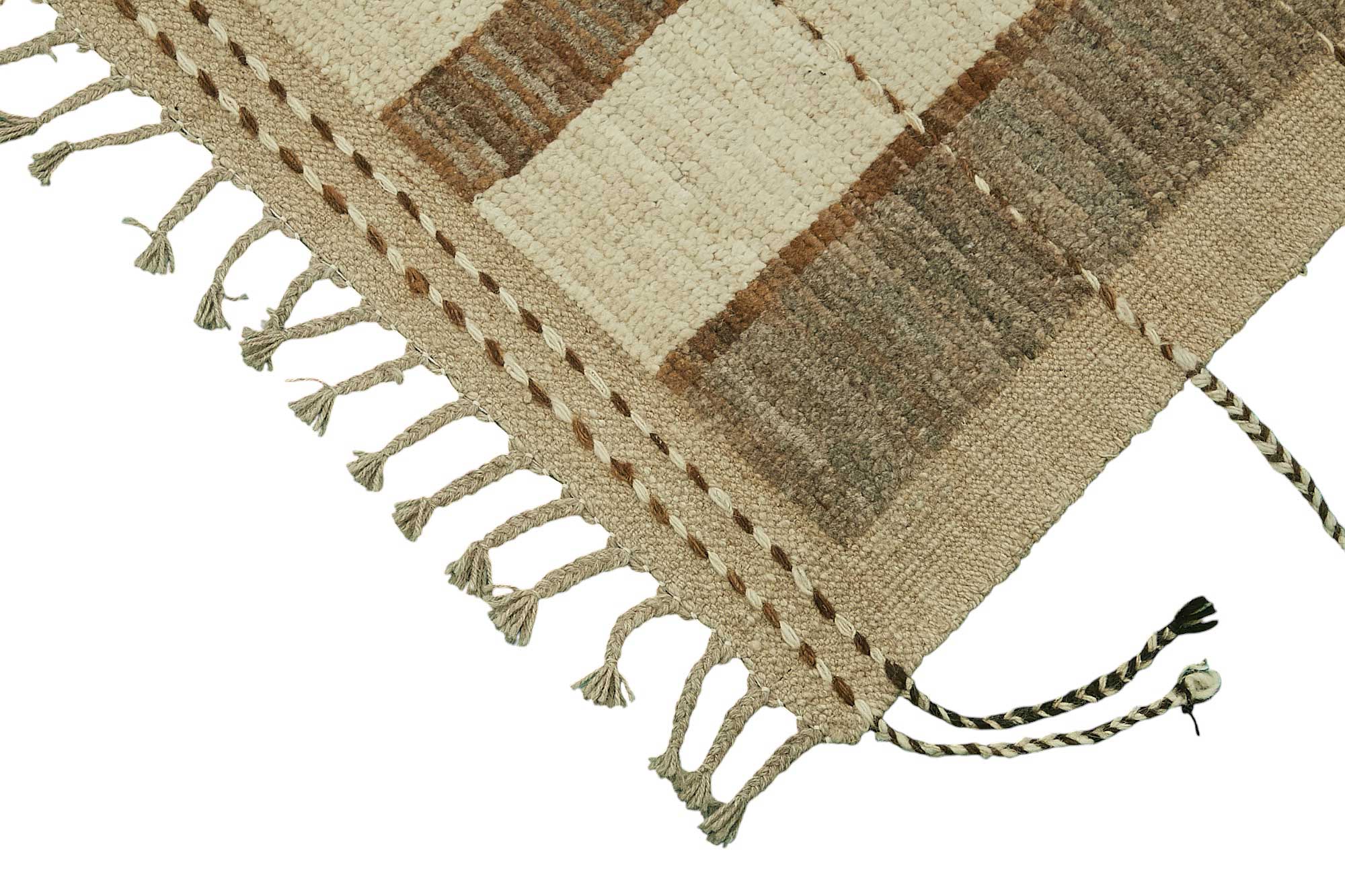 Beige Beige Tribal Atlas Rug – 2.85 x 3.69 — 2.85 x 3.69