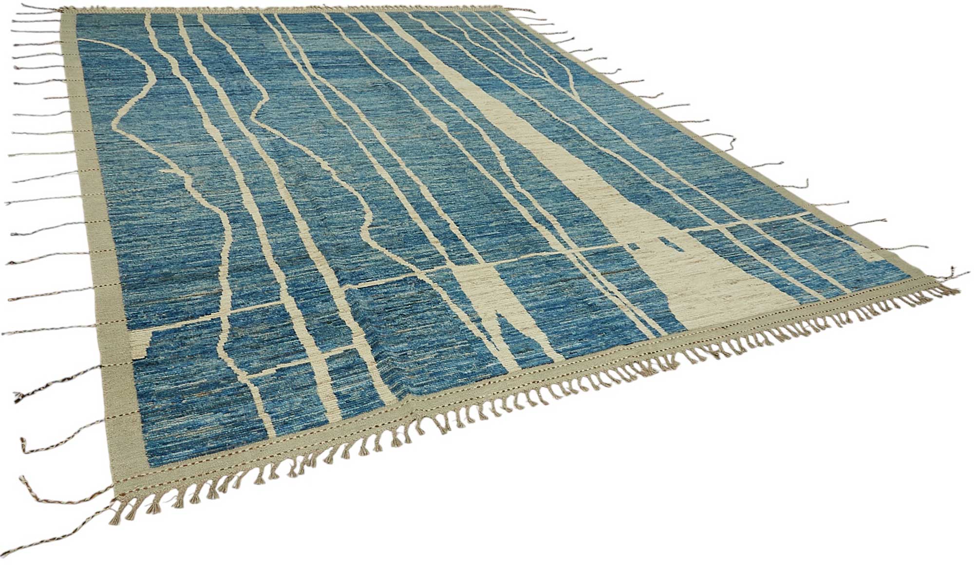 Blue Blue Samandar Atlas Rug – 2.88 x 3.69 — 2.88 x 3.69