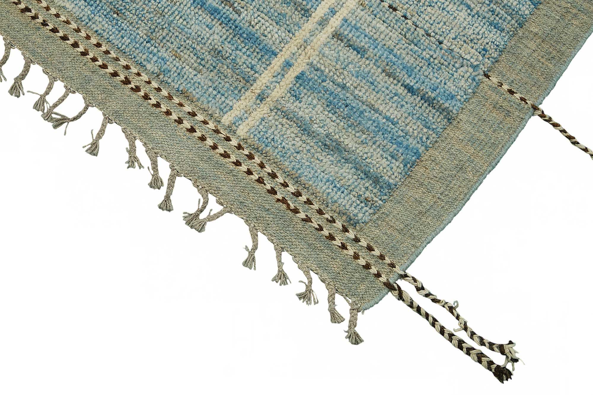 Blue Blue Mod Atlas Rug– 2.12 x 3.11 — 2.12 x 3.11