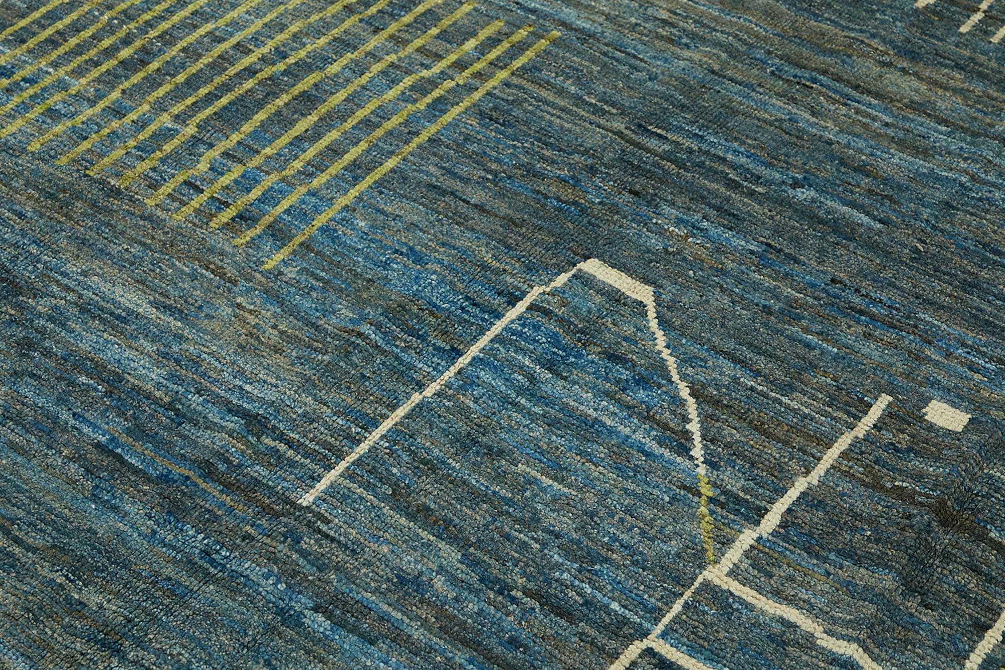Blue Blue Khoja Atlas – 2.19 x 3.07 — 2.19 x 3.07