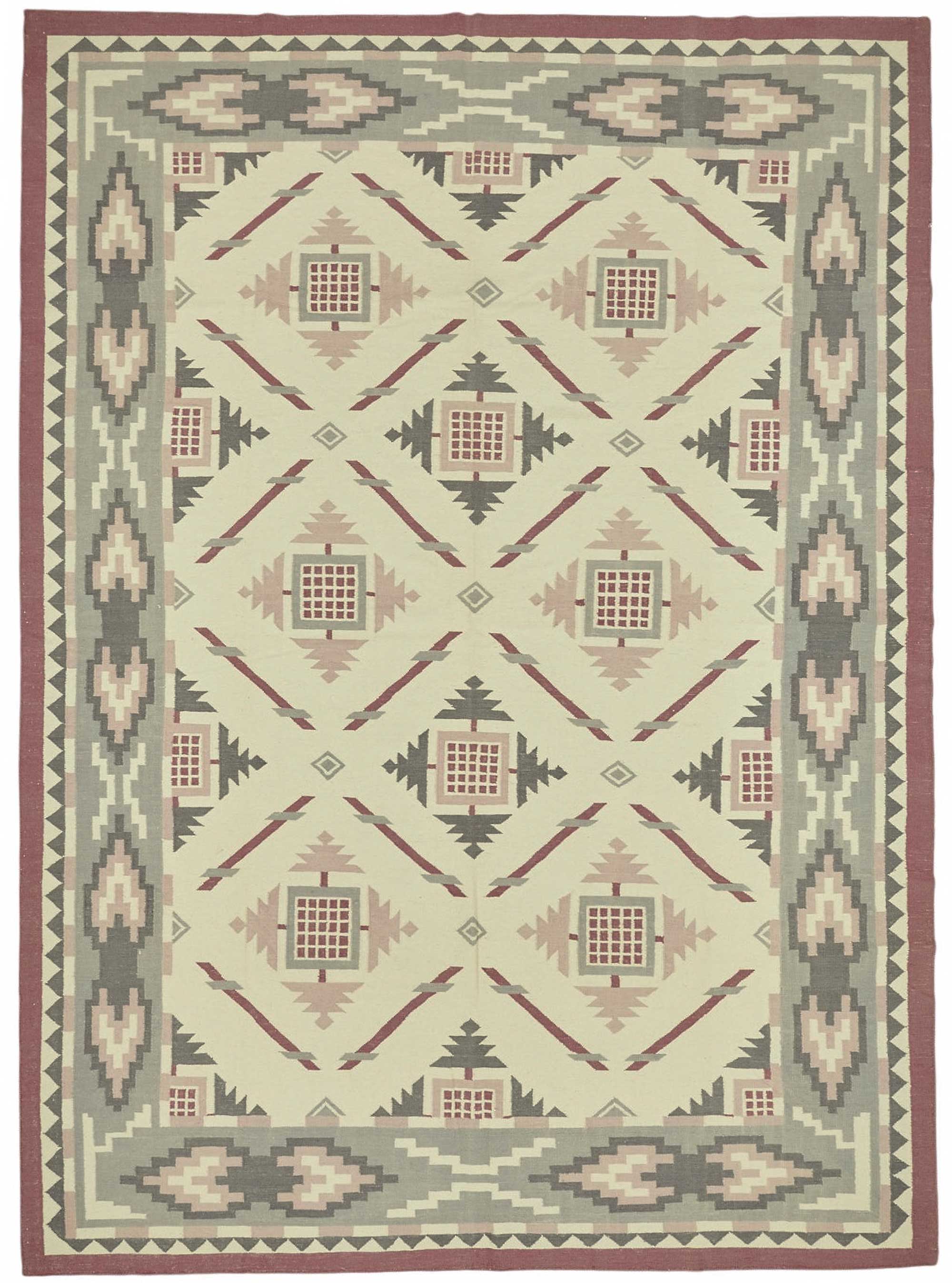 Multicolor Scandinavian — 2.93 x 4.06