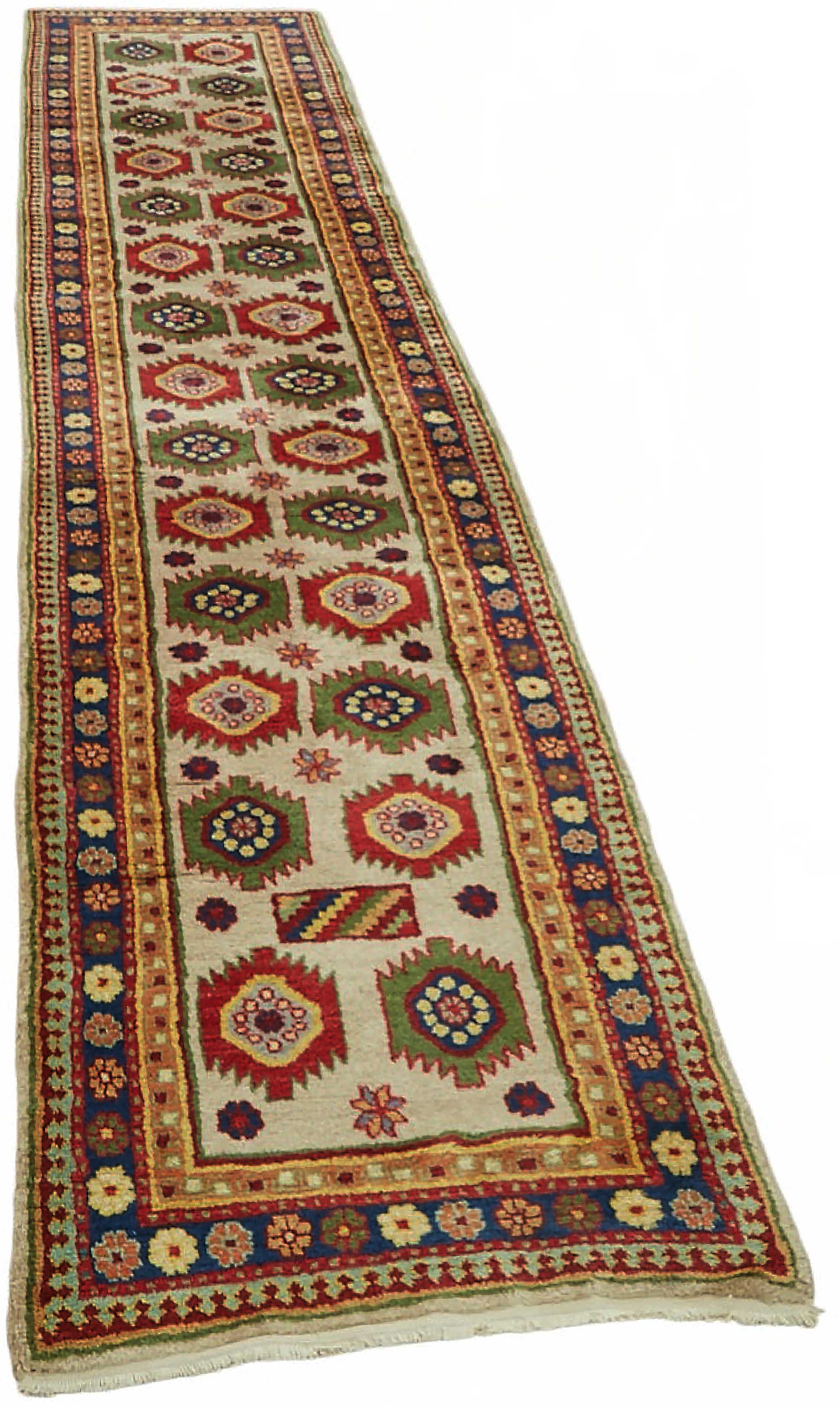 Bisque Oushak Runner — 0.70 x 3.50