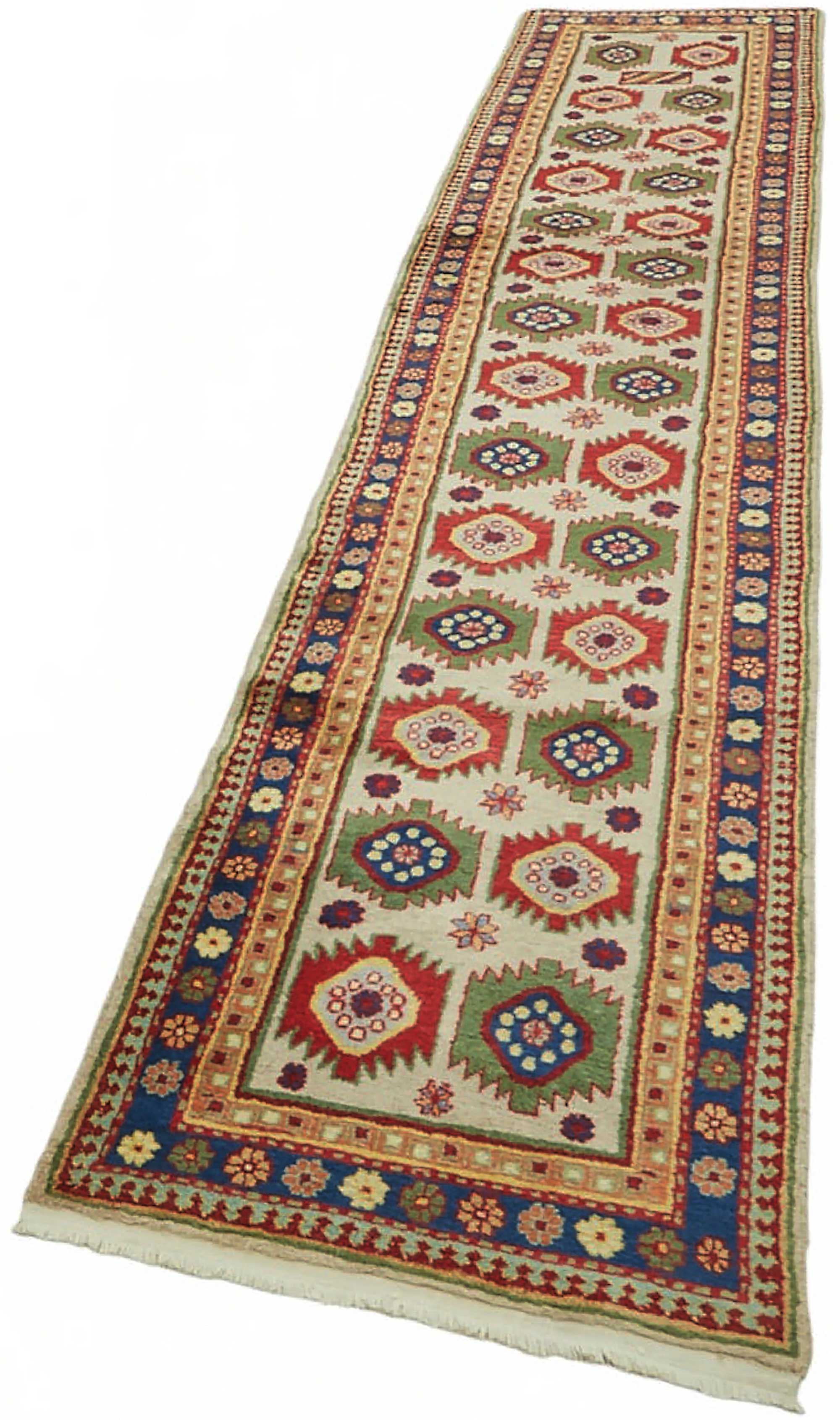 Bisque Oushak Runner — 0.70 x 3.50