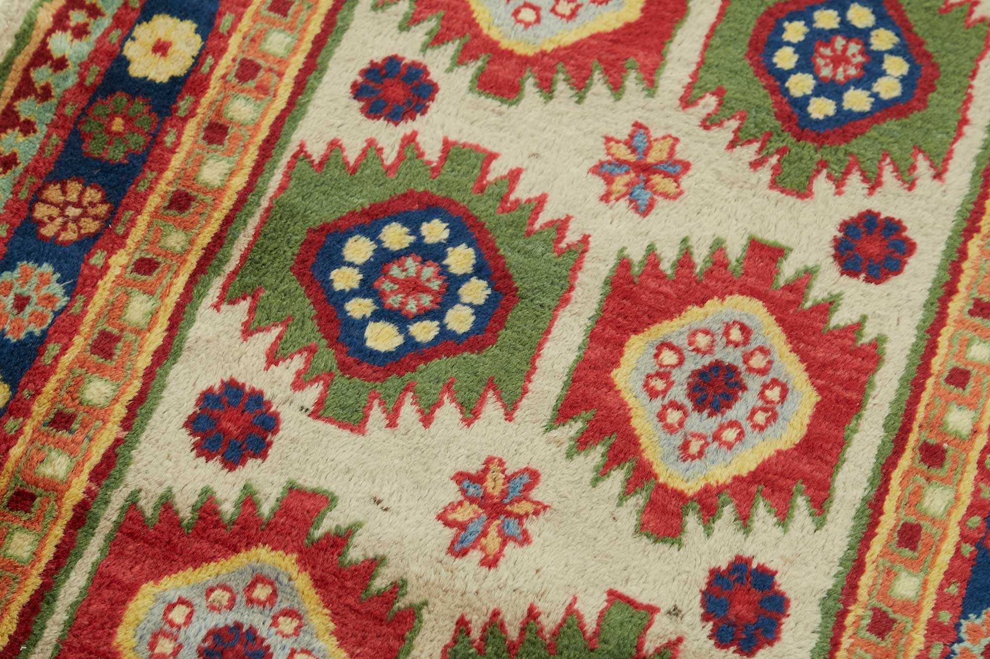 Bisque Oushak Runner — 0.70 x 3.50