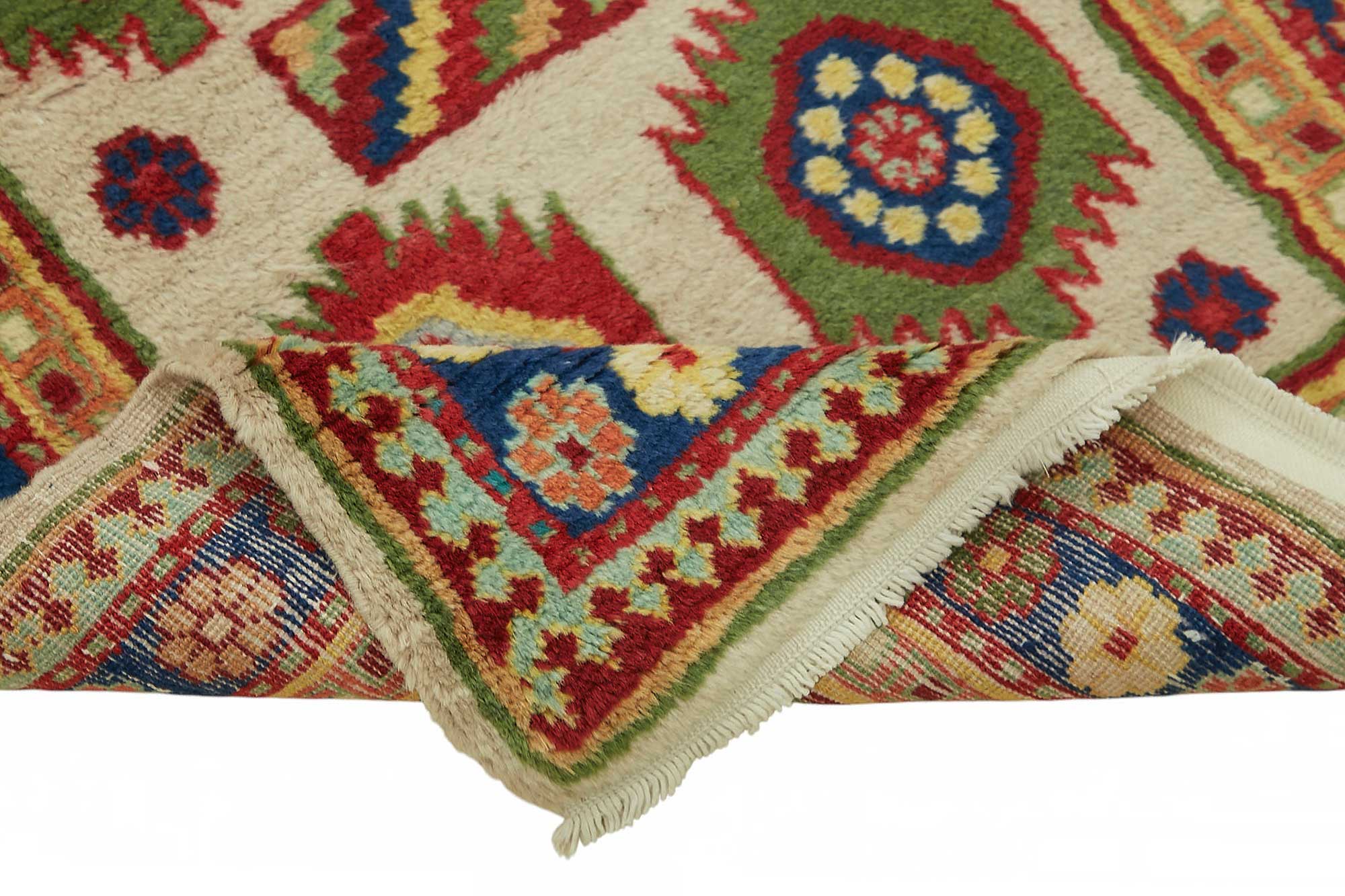 Bisque Oushak Runner — 0.70 x 3.50