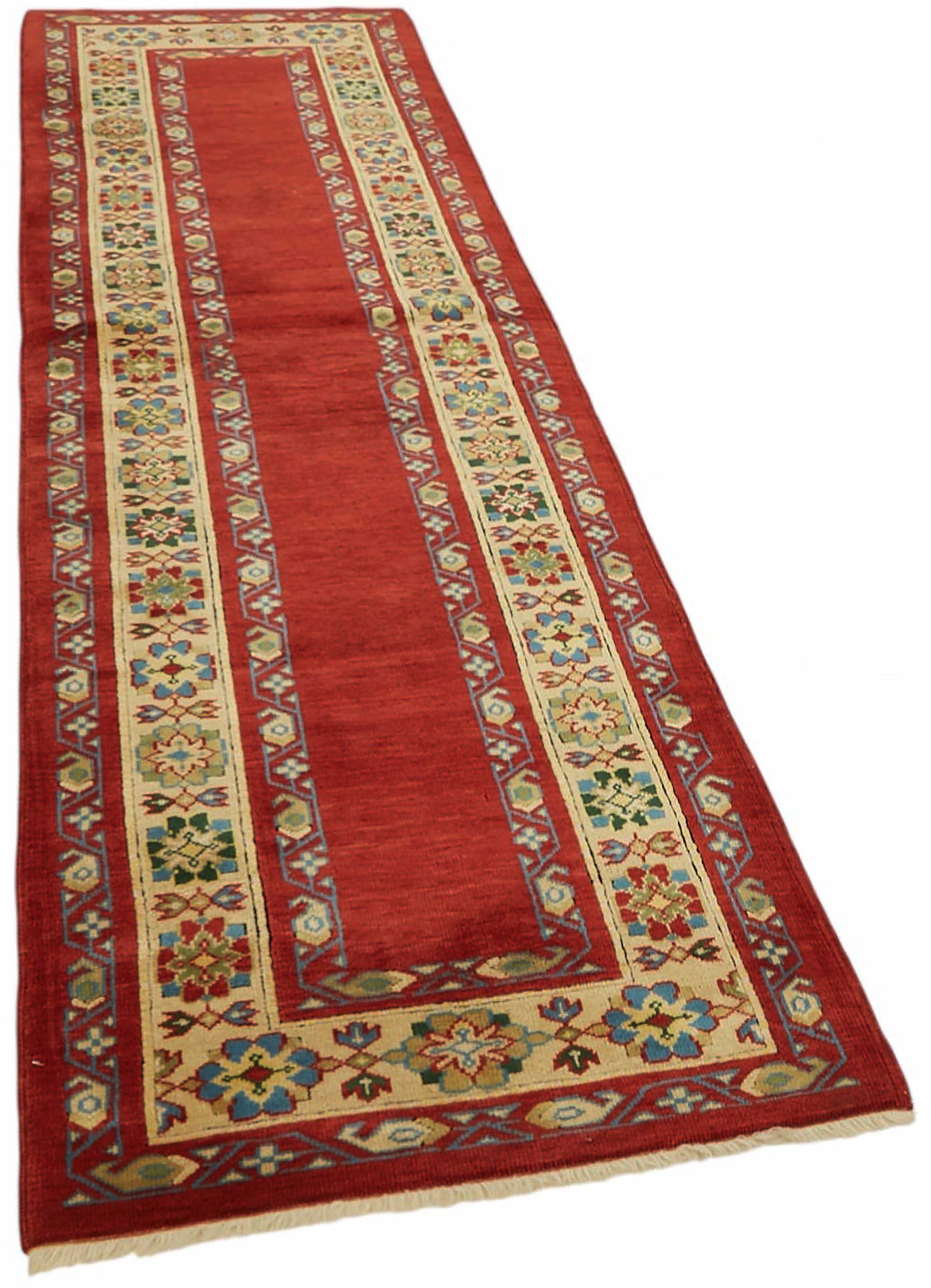 Crimson Oushak Runner — 0.81 x 2.81