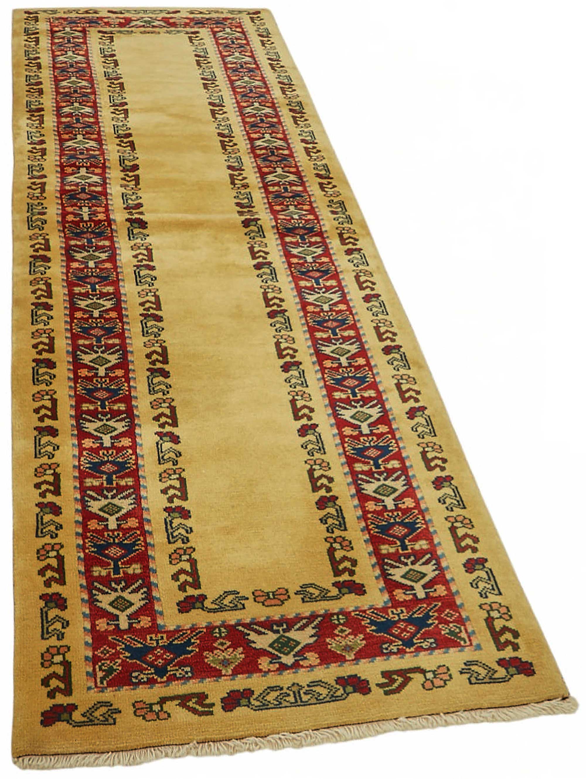 Gilded Oushak Runner — 0.81 x 2.92