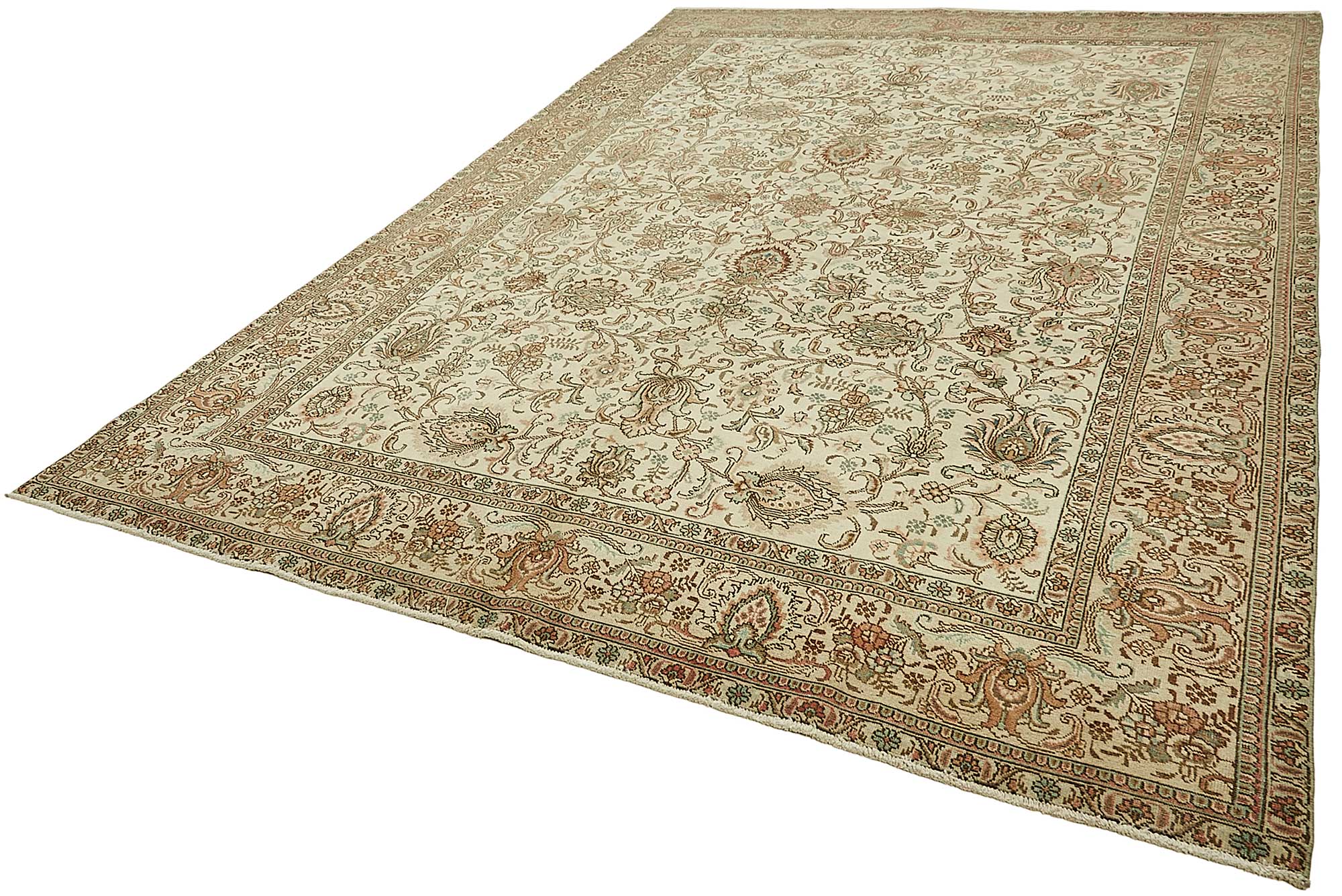 Ivory Persian — 2.46 x 3.55
